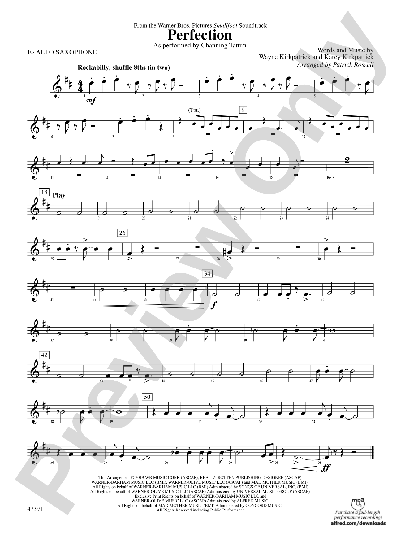 Perfection: E-flat Alto Saxophone