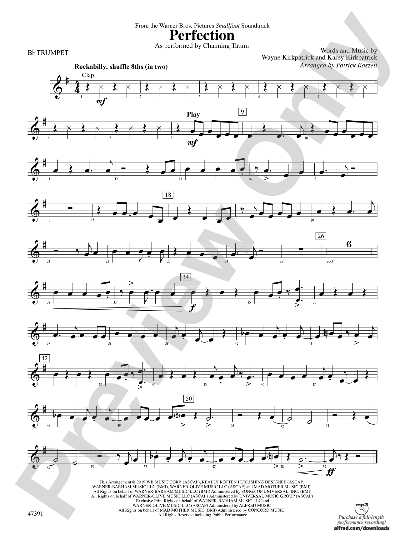 Perfection: 1st B-flat Trumpet