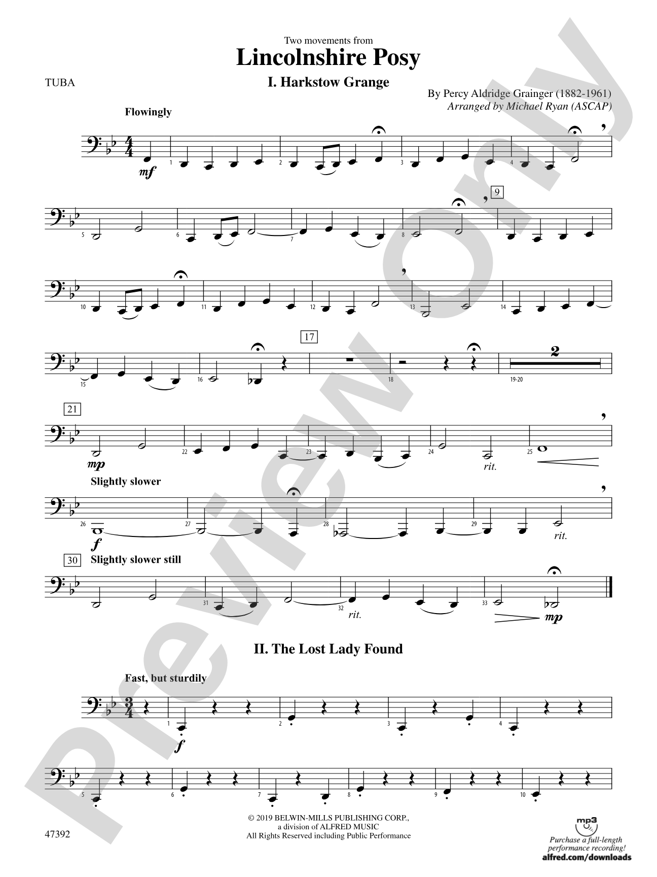 Lincolnshire Posy: Tuba