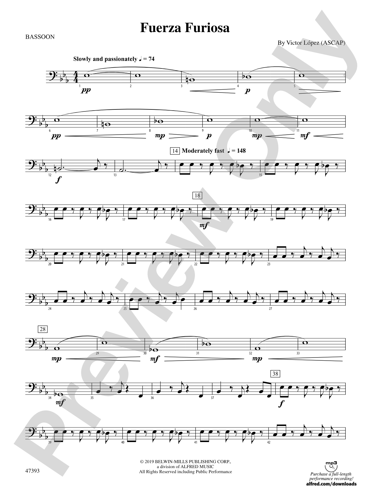 Fuerza Furiosa: Bassoon