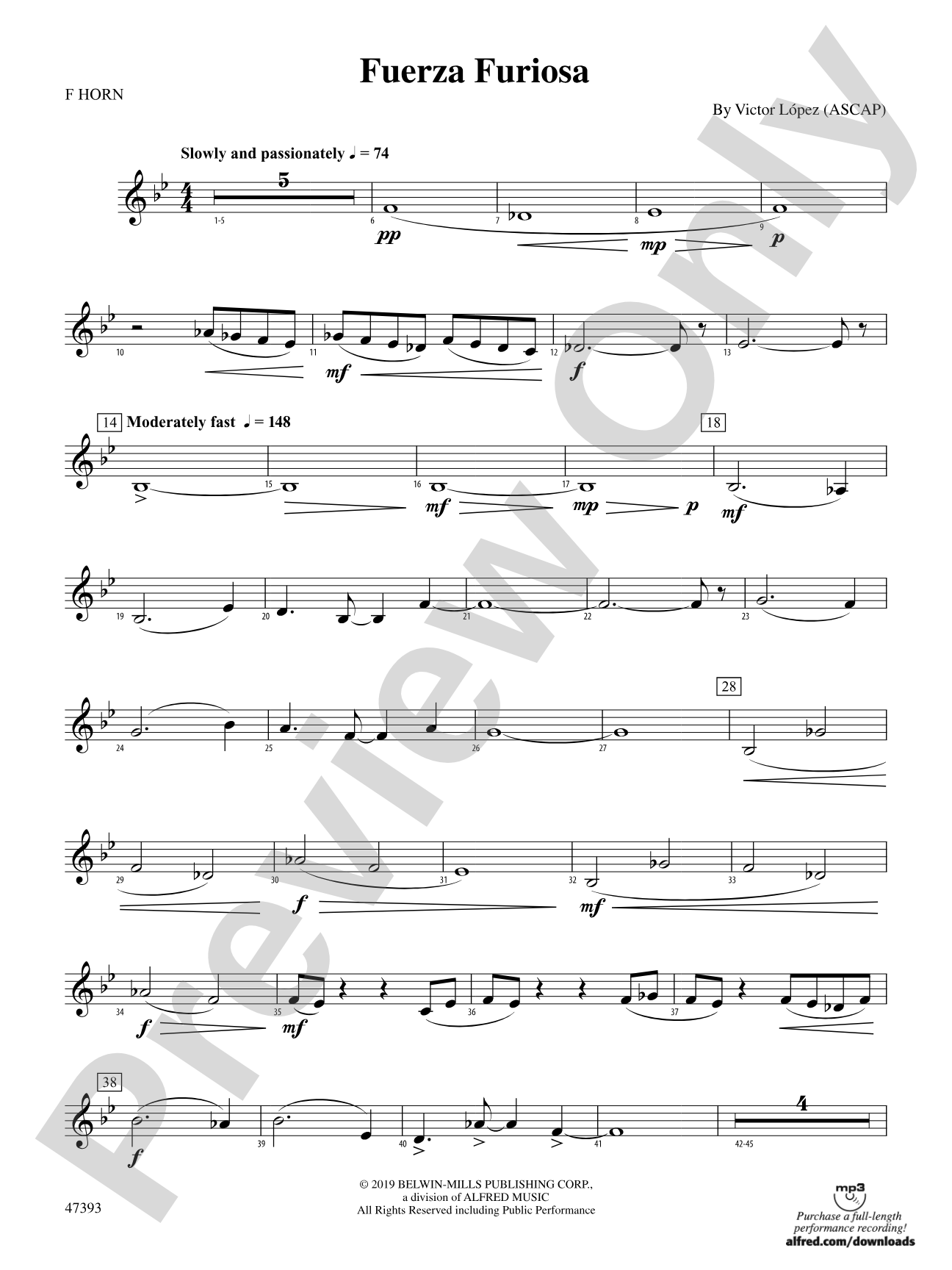 Fuerza Furiosa: 1st F Horn