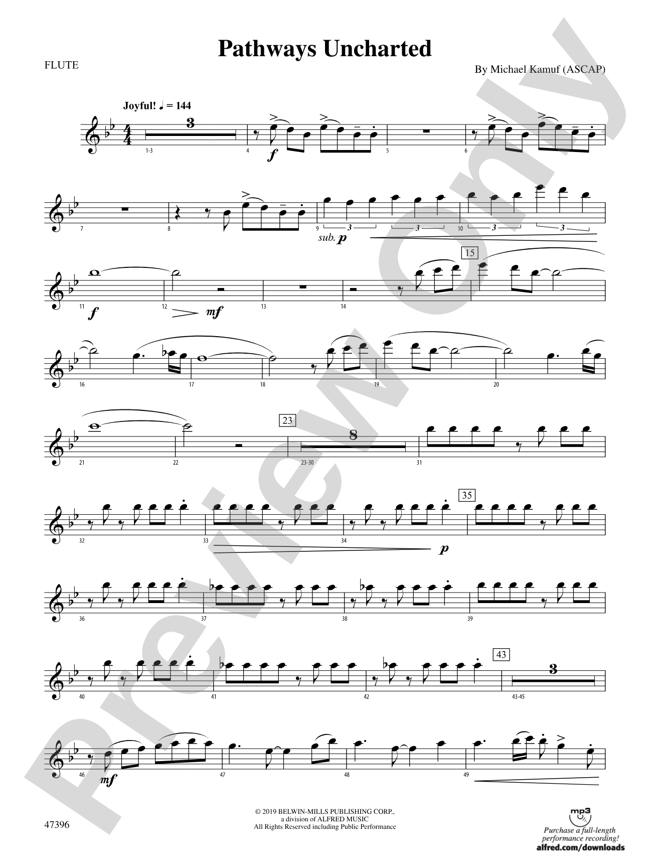 Pathways Uncharted: Flute