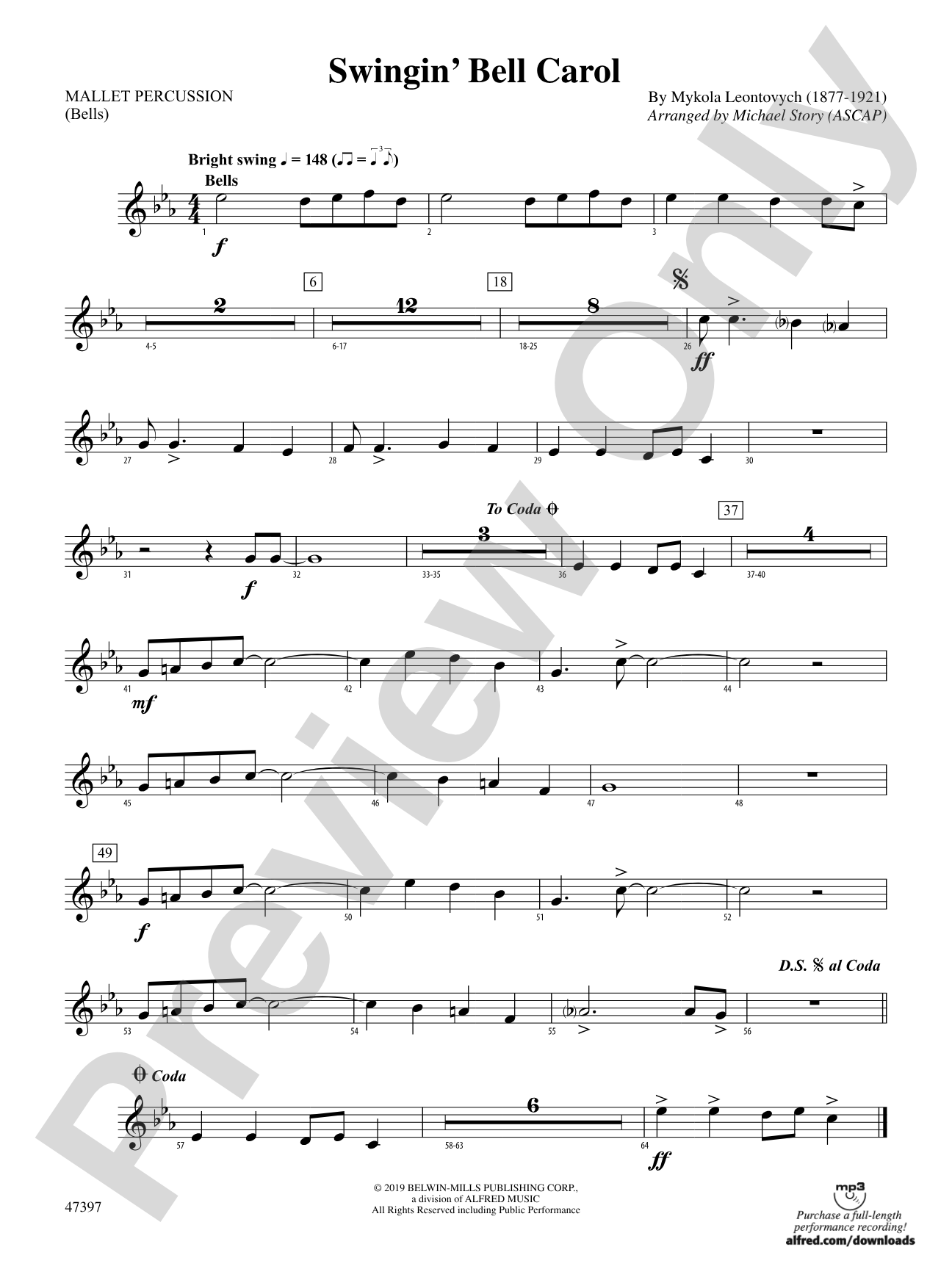 Swingin' Bell Carol: Mallets