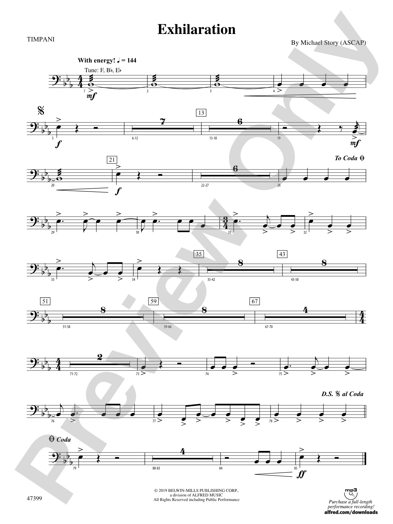 Exhilaration: Timpani