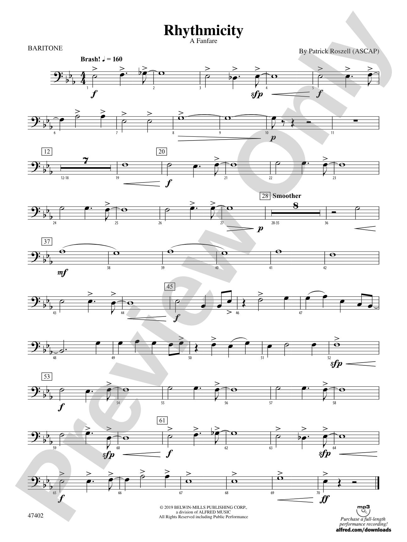 Rhythmicity: Baritone B.C.