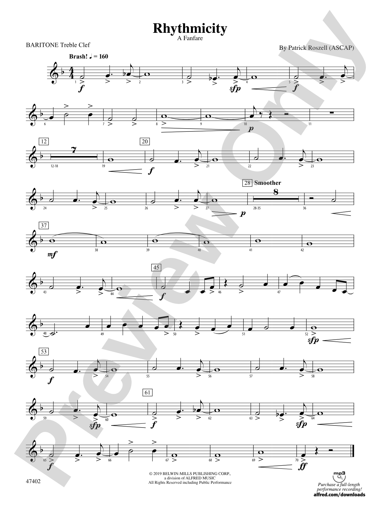 Rhythmicity: Baritone T.C.