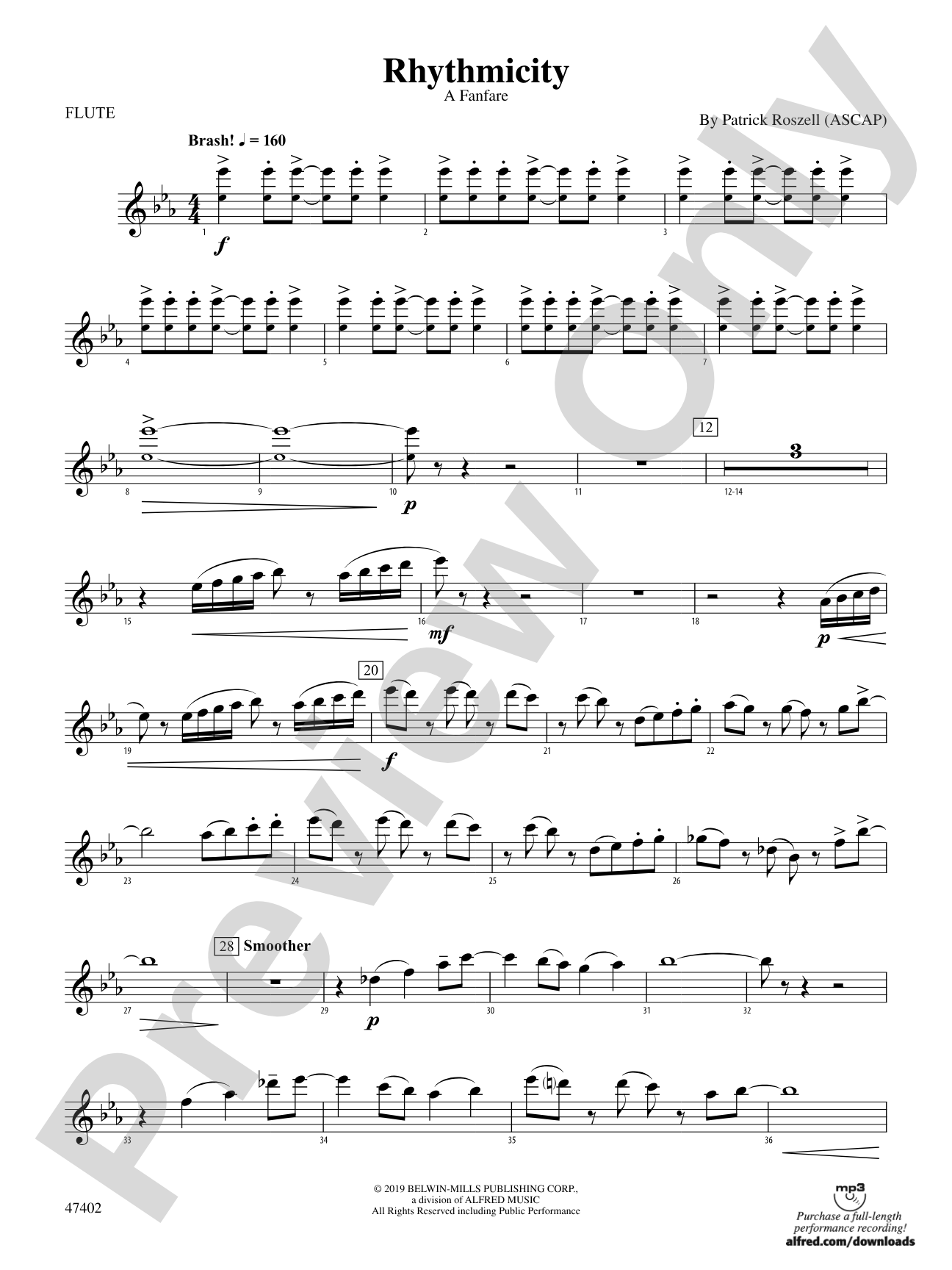 Rhythmicity: Flute