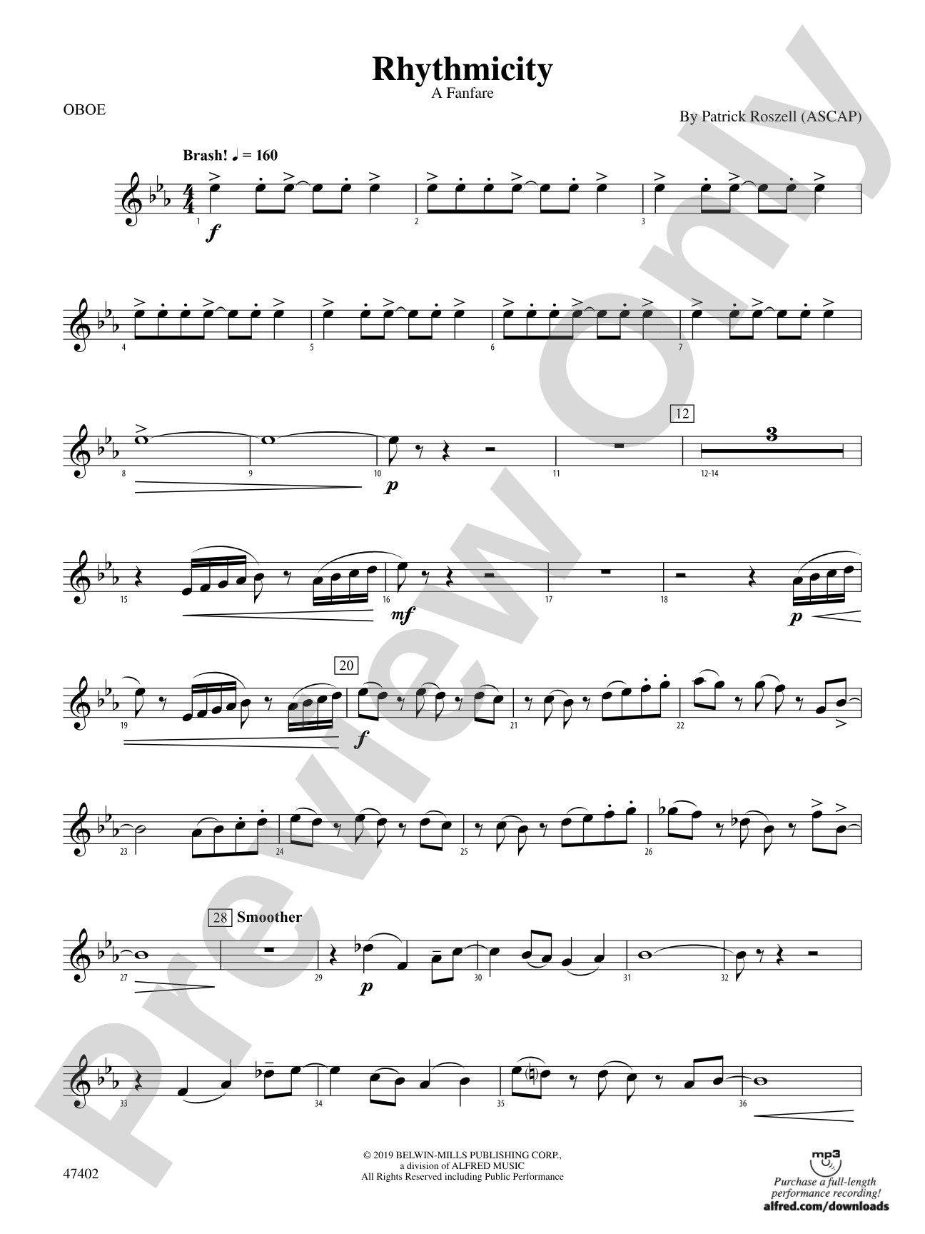 Rhythmicity: Oboe