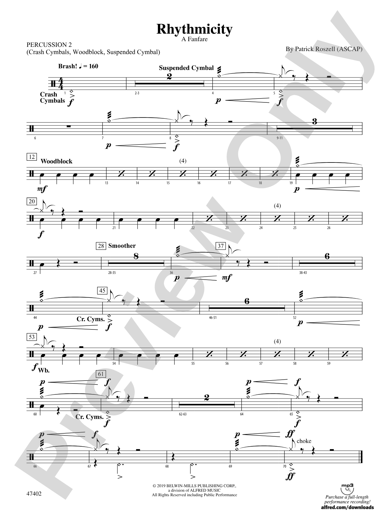 Rhythmicity: 2nd Percussion