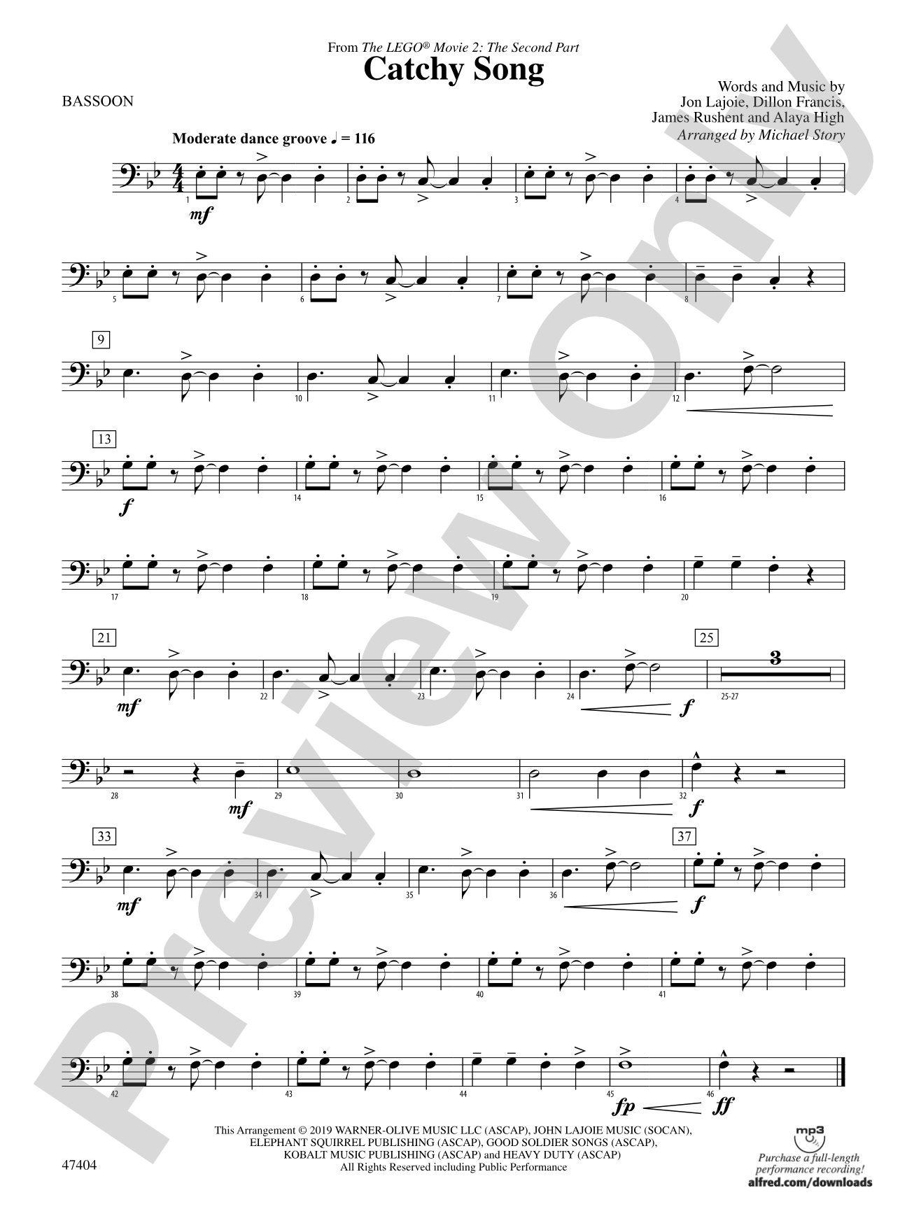 Catchy Song: Bassoon