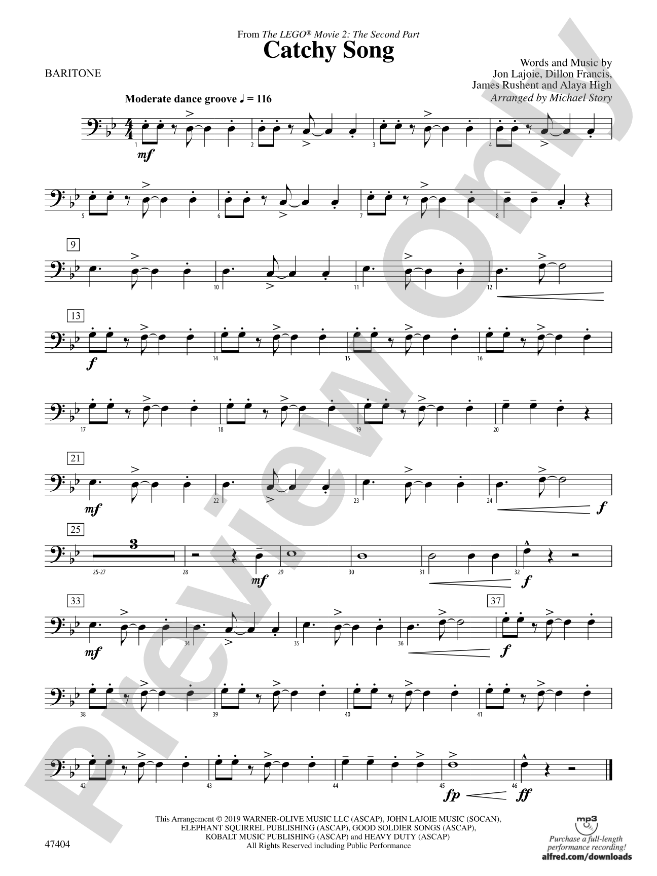 Catchy Song: Baritone B.C.