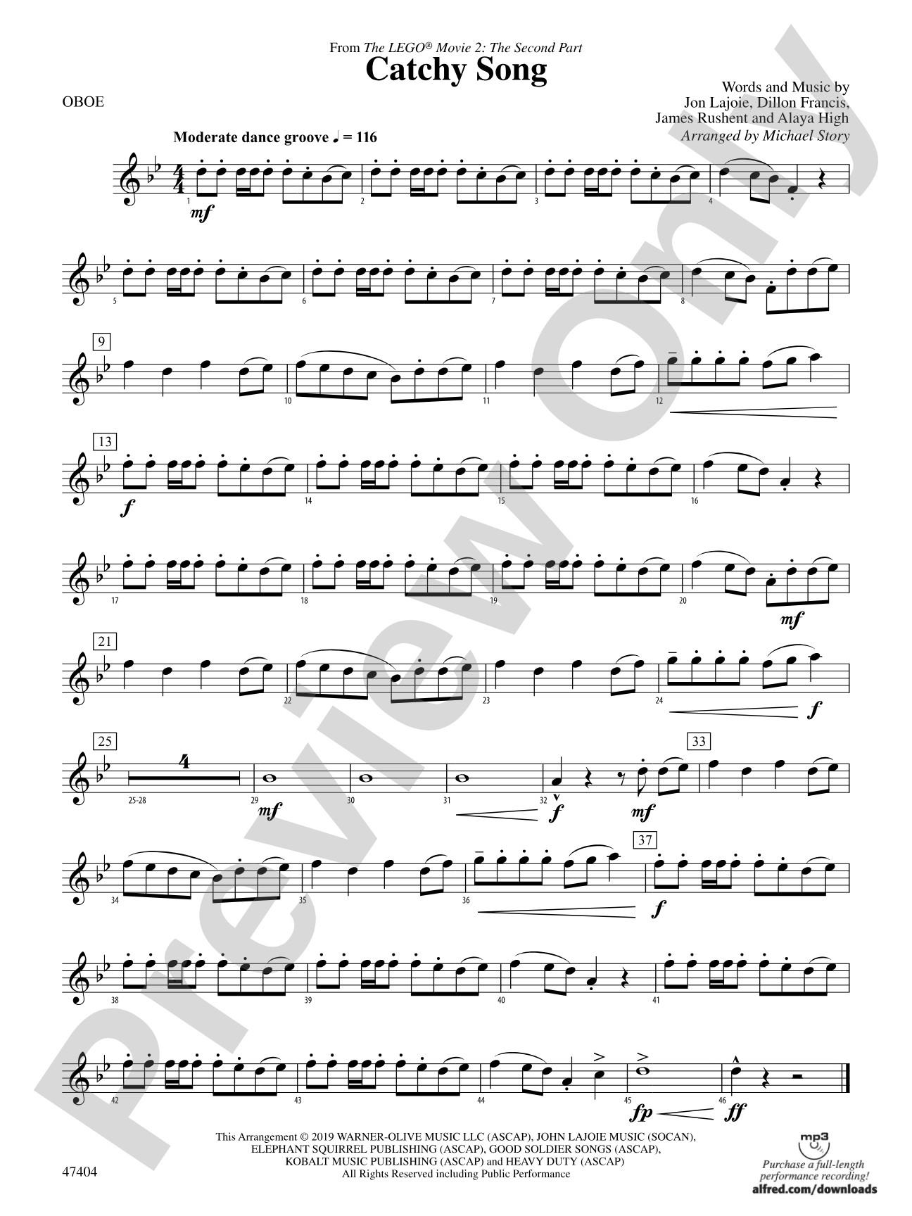 Catchy Song: Oboe