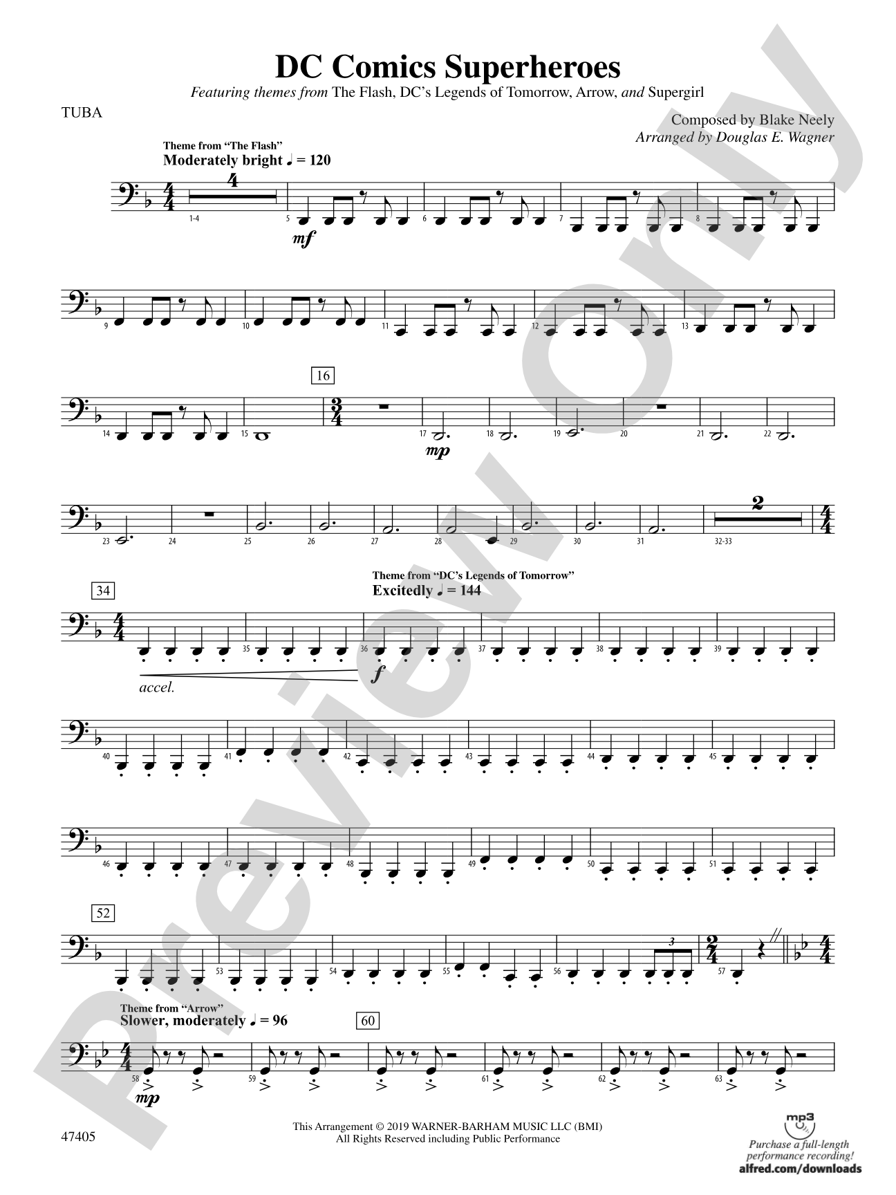 DC Comics Superheroes: Tuba