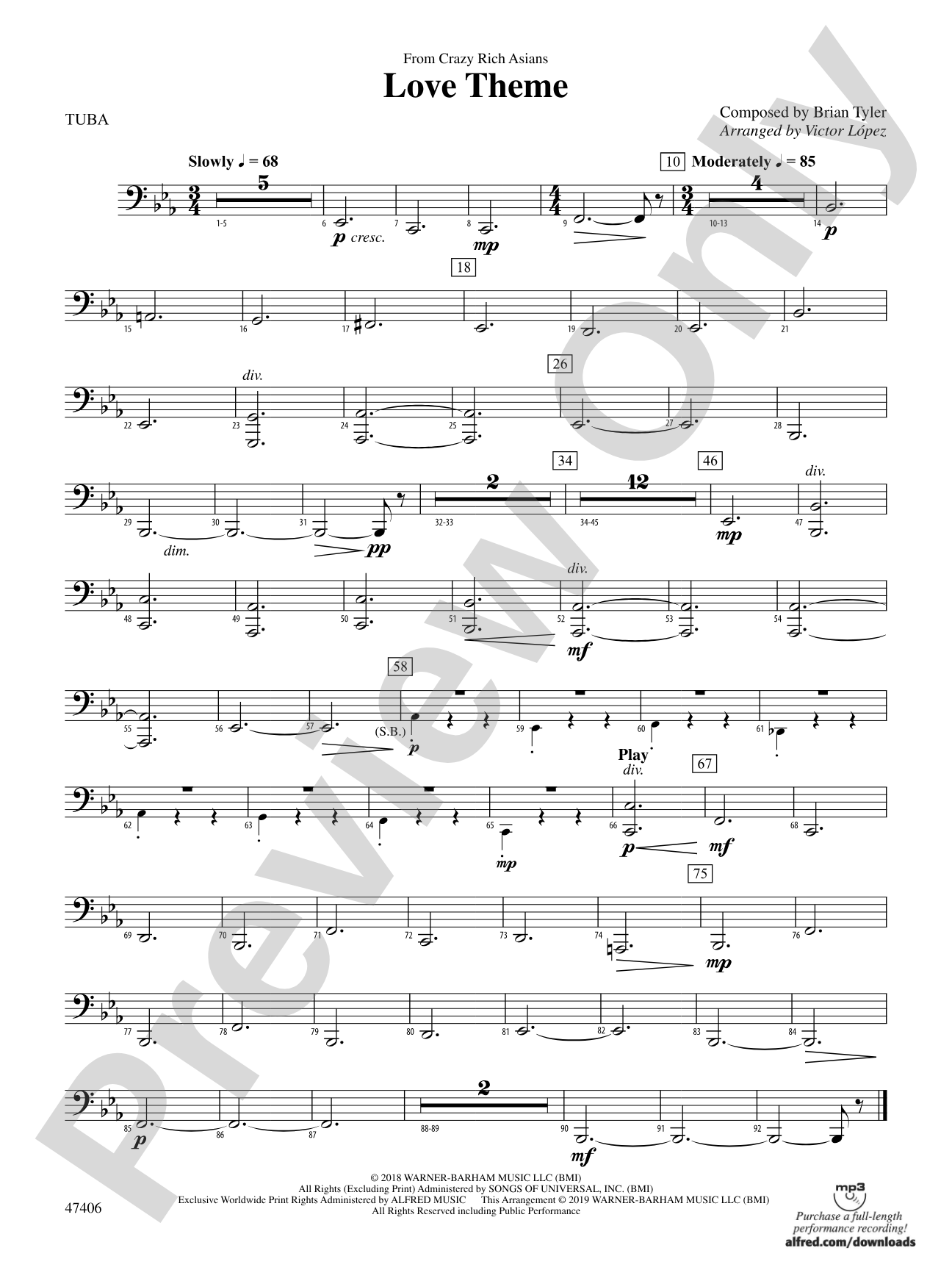 Love Theme: Tuba
