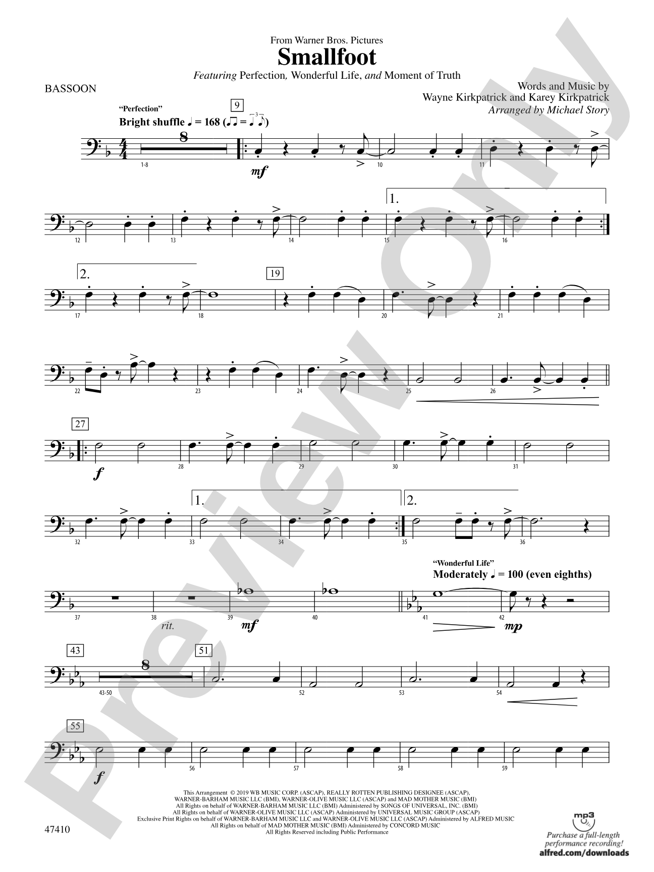 Smallfoot: Bassoon
