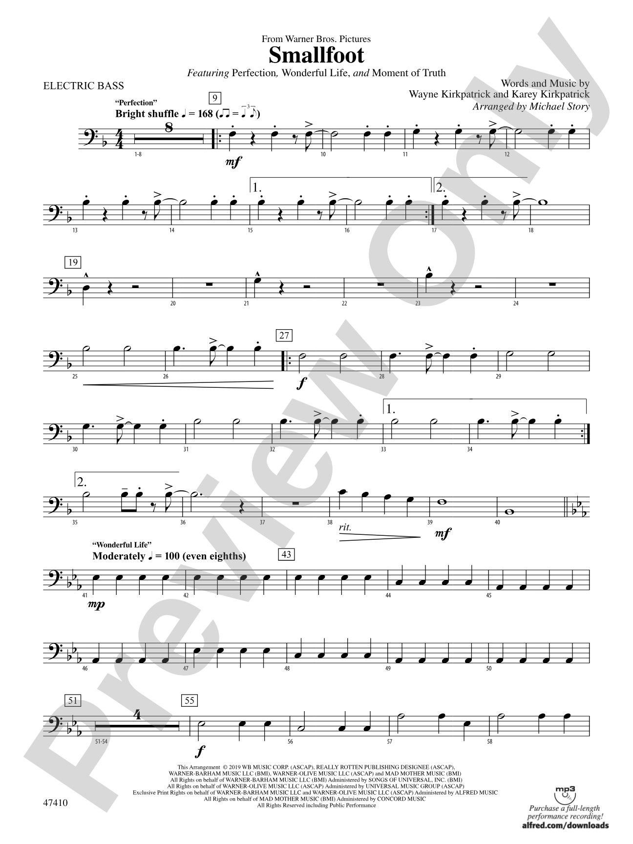 Smallfoot: Electric Bass