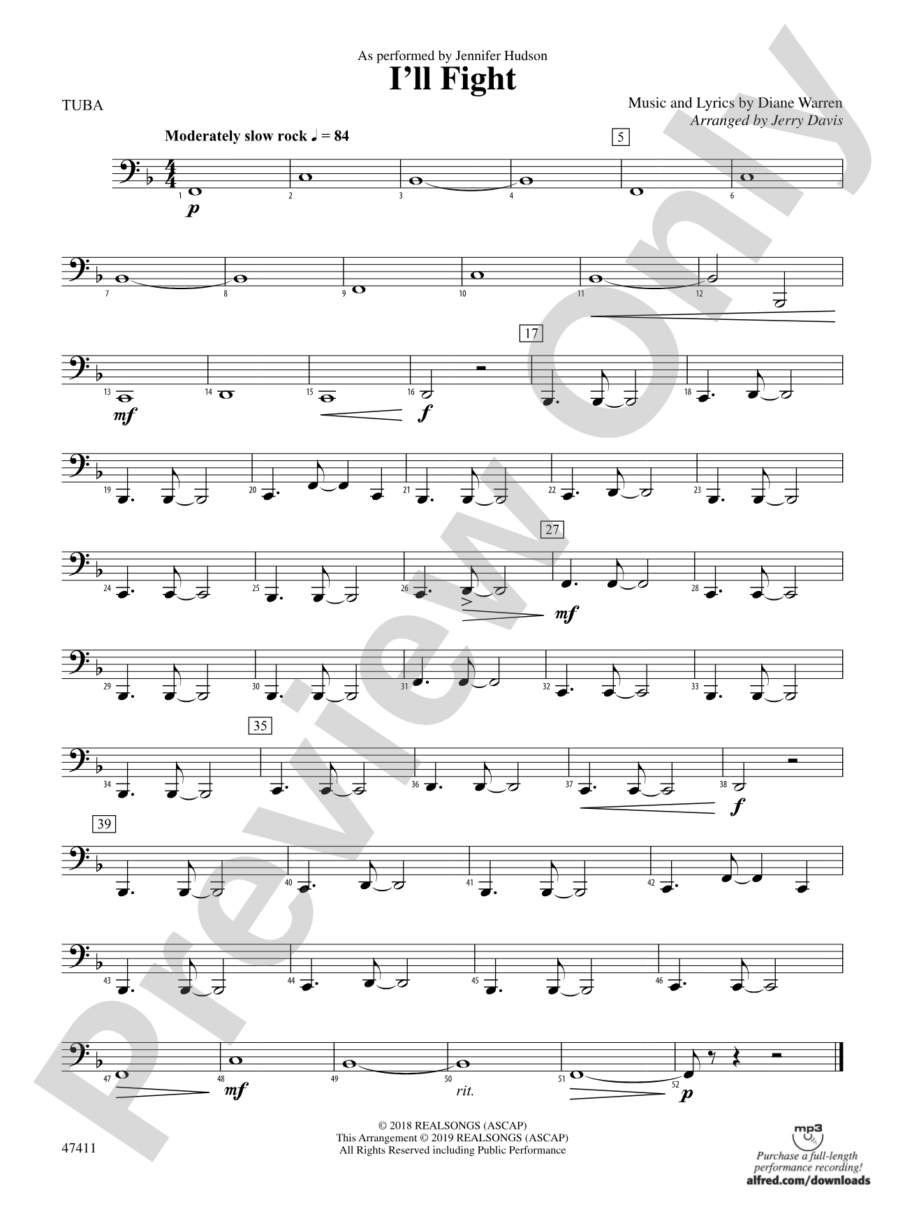 I'll Fight: Tuba