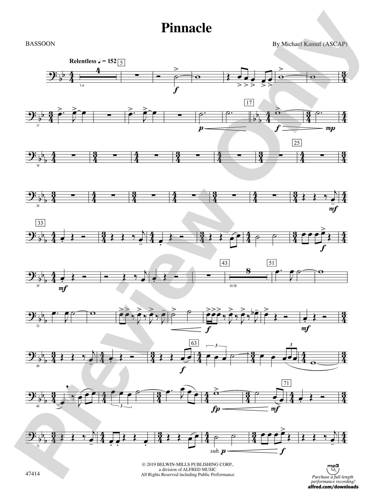 Pinnacle: Bassoon