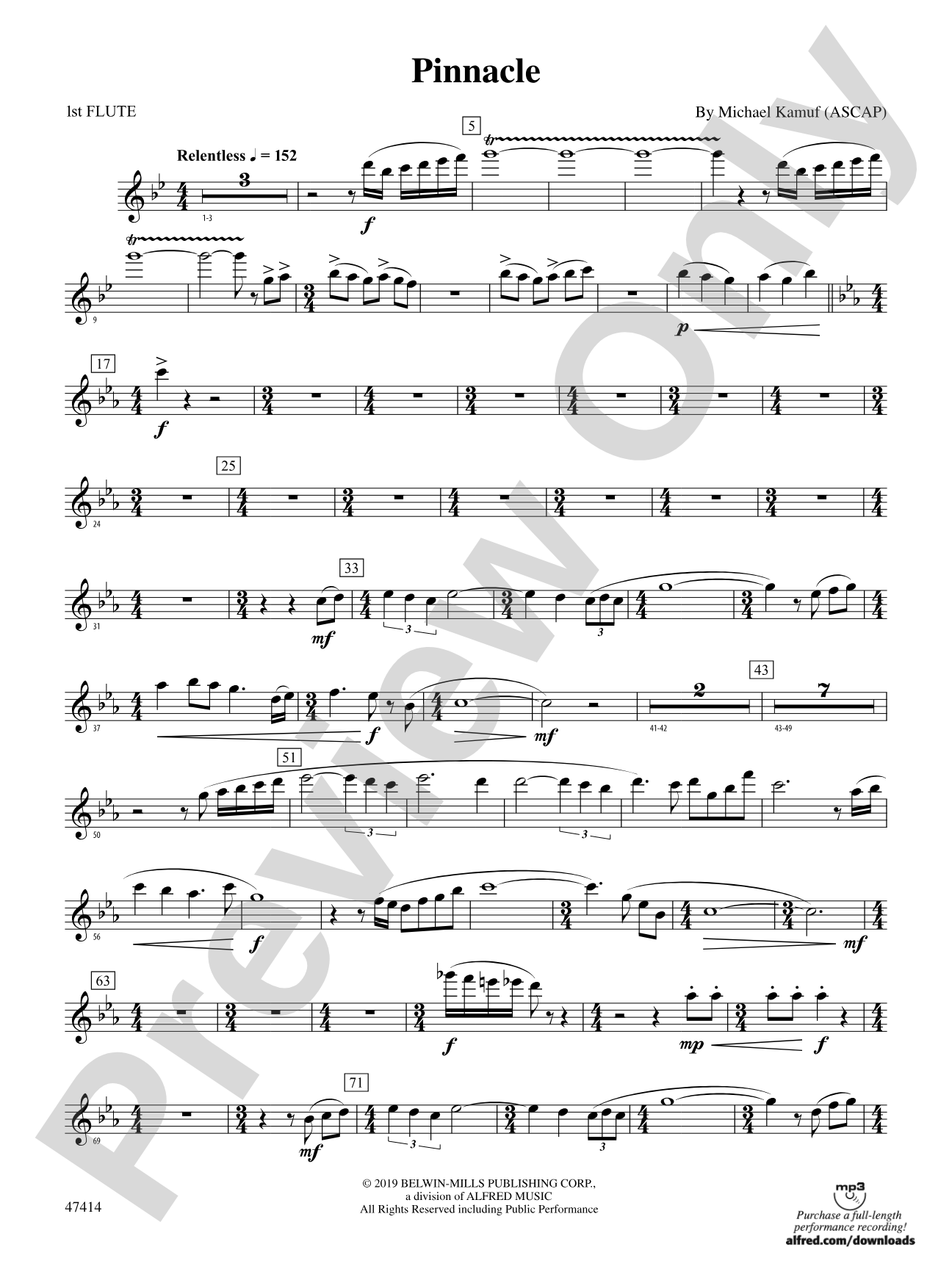 Pinnacle: Flute