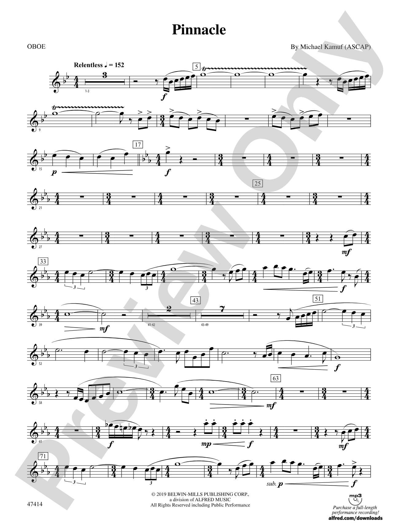 Pinnacle: Oboe