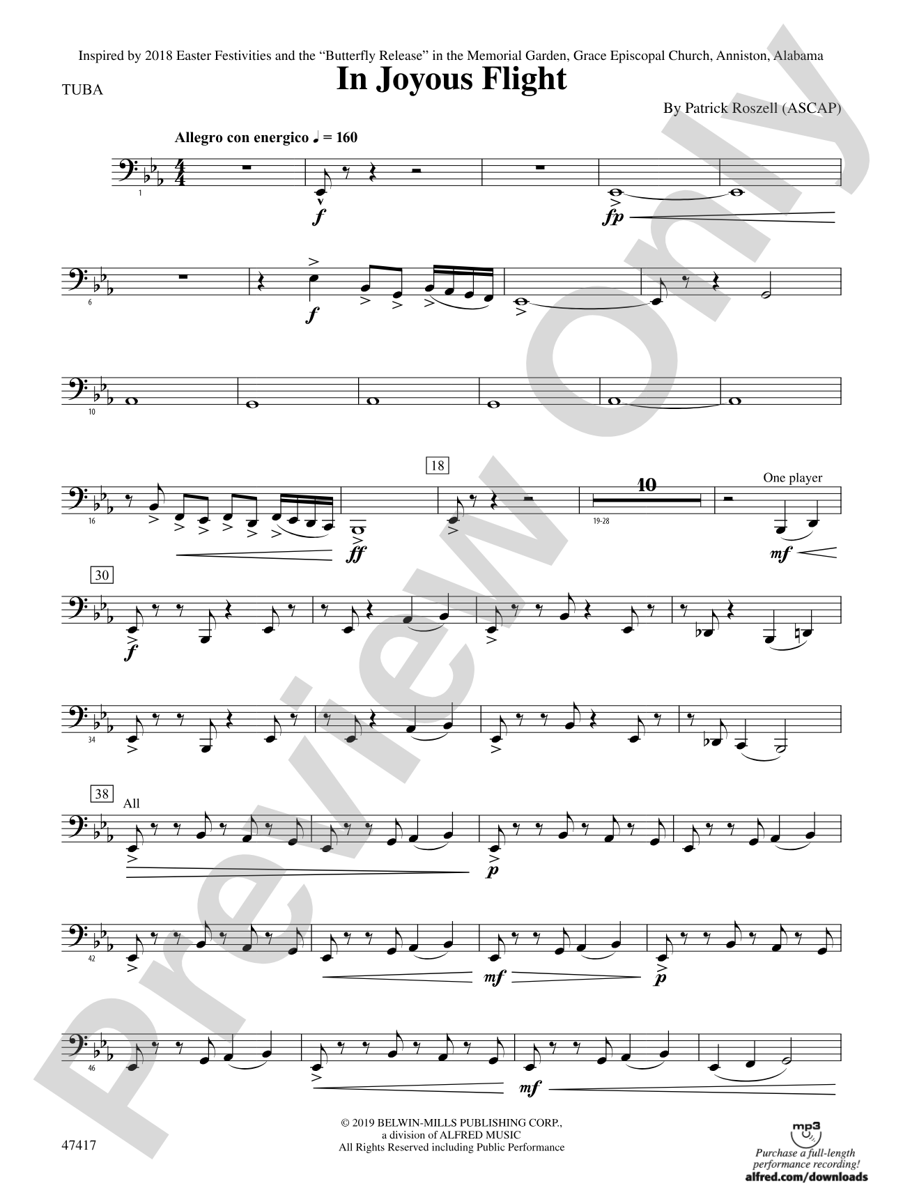 In Joyous Flight: Tuba