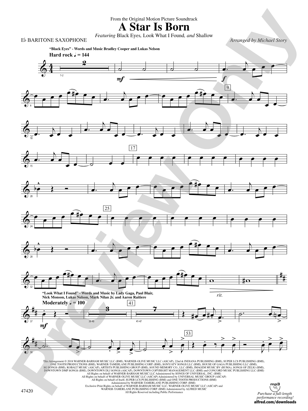 A Star Is Born: E-flat Baritone Saxophone