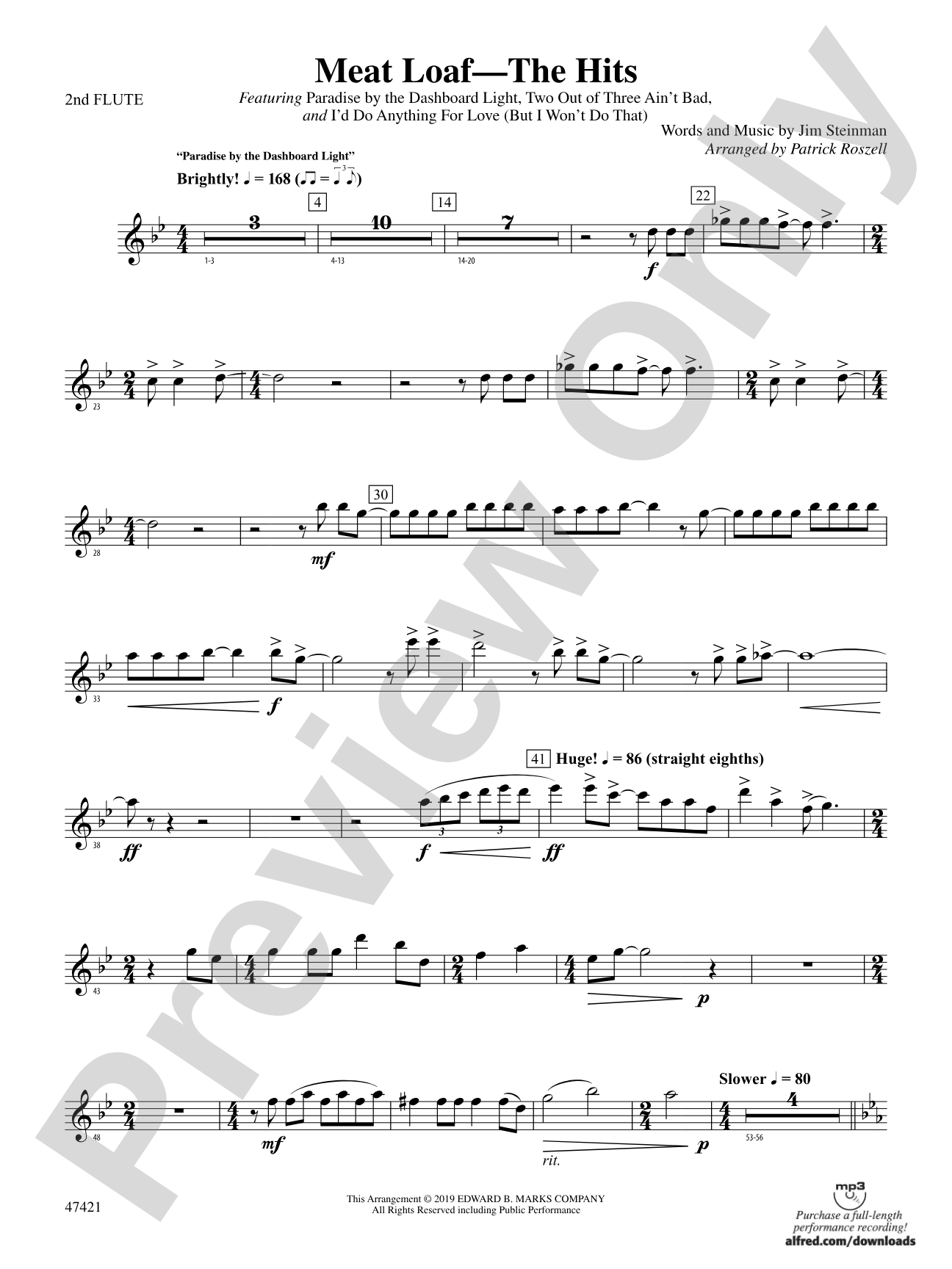 Meat Loaf---The Hits: 2nd Flute