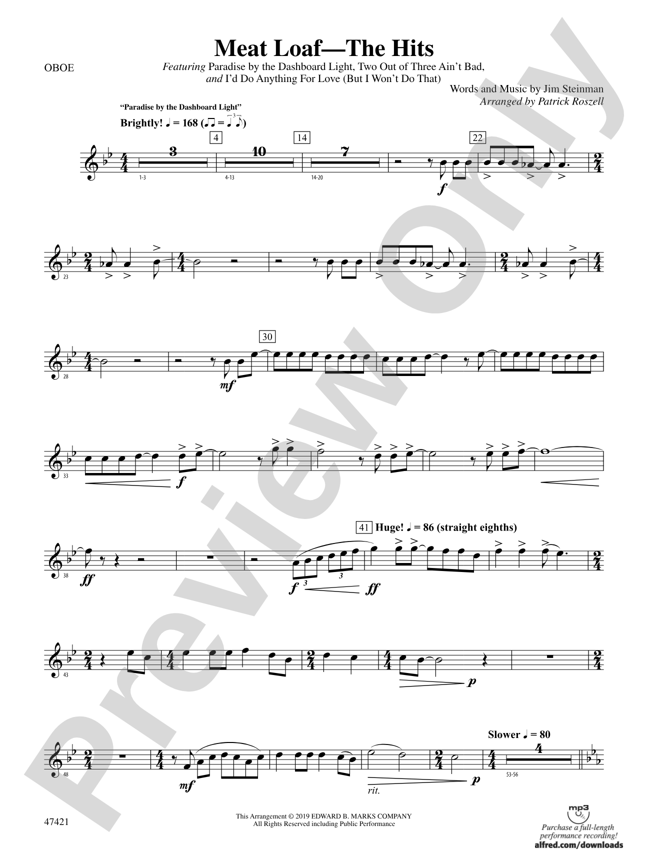 Meat Loaf---The Hits: Oboe