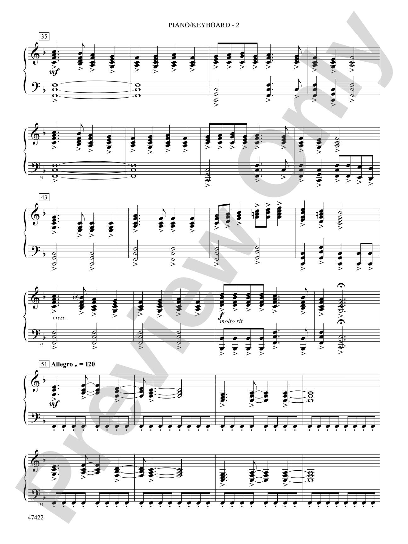 Boughs of Holly: Piano Accompaniment