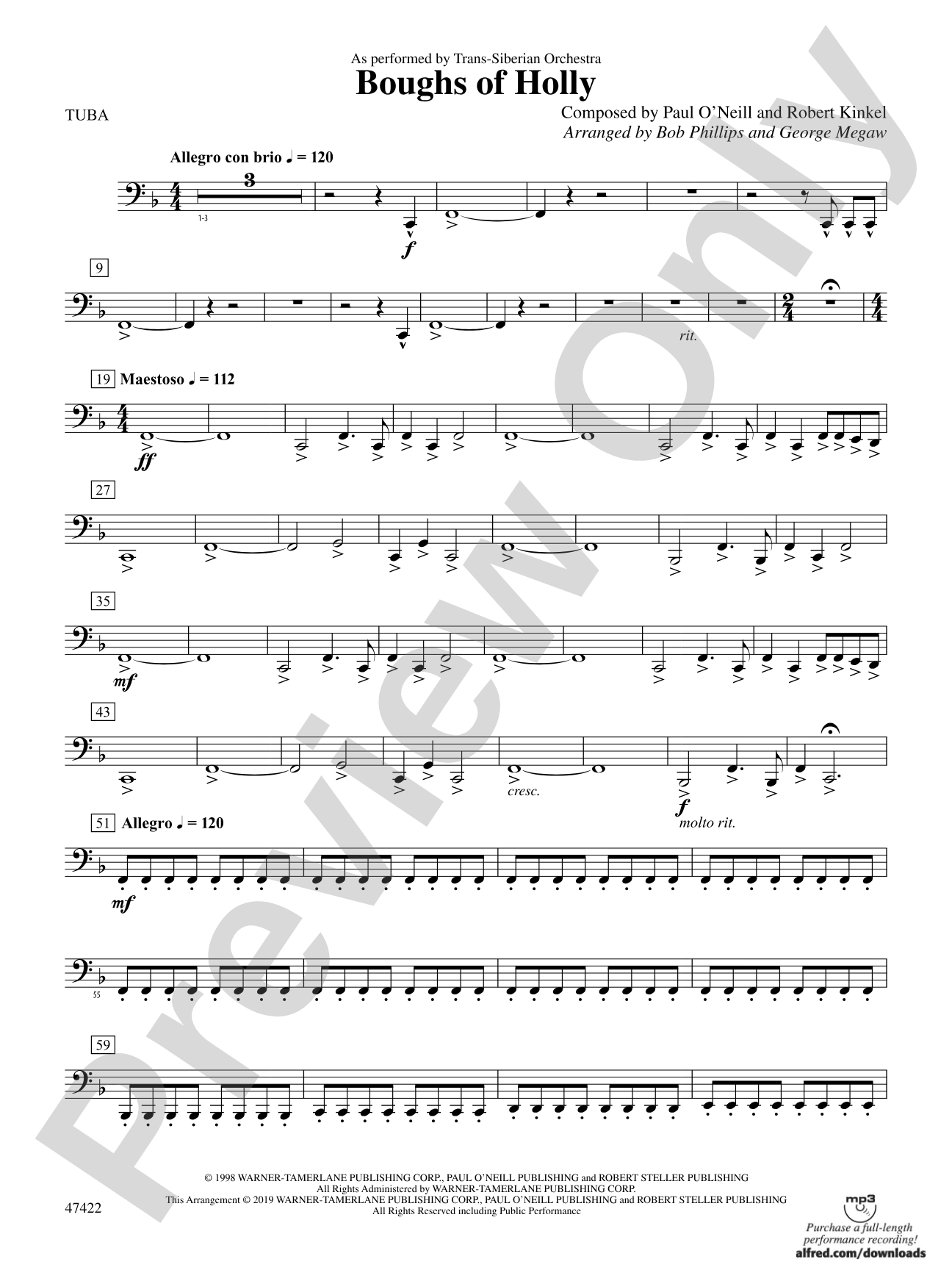 Boughs of Holly: Tuba