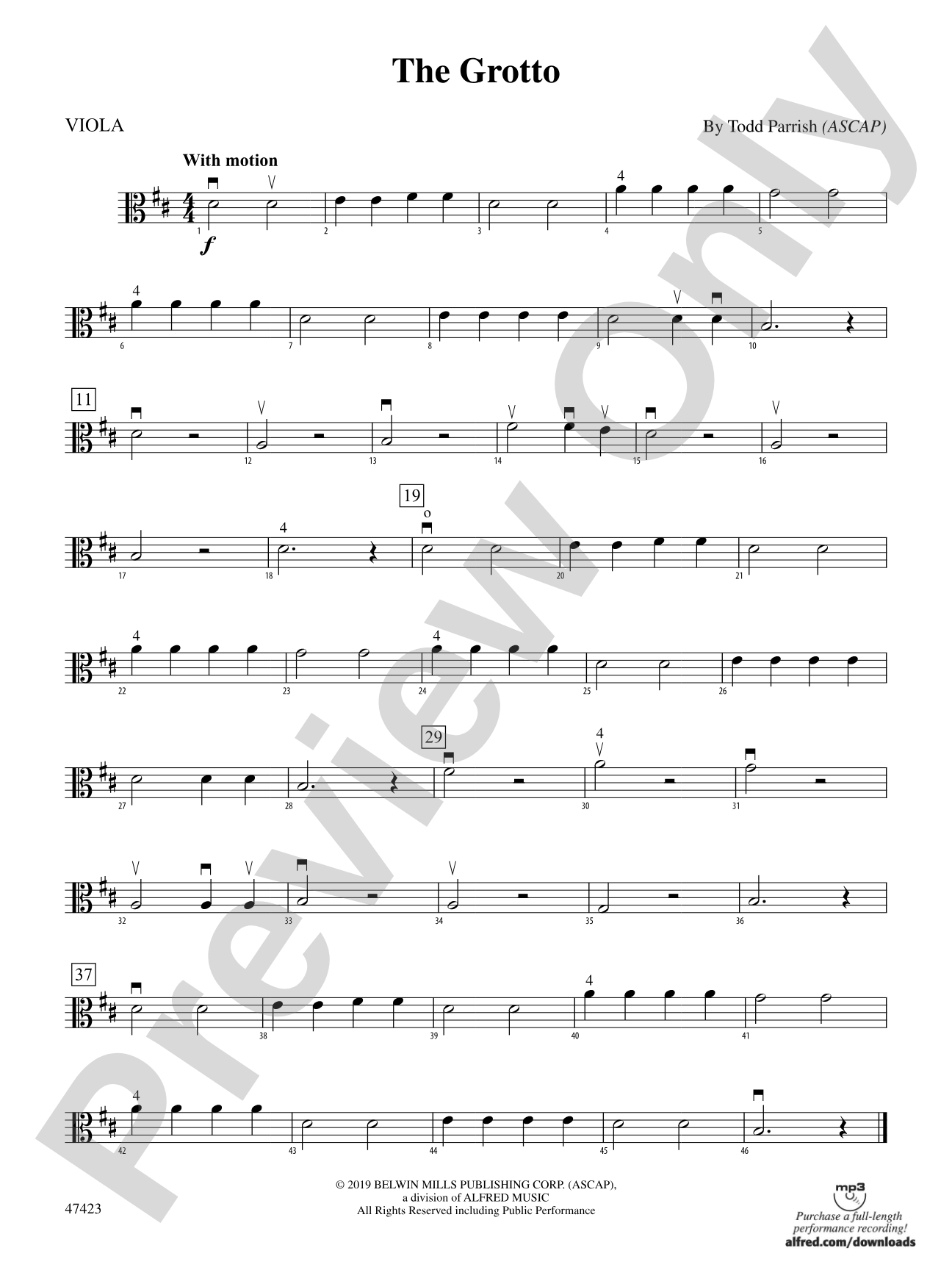 The Grotto: Viola