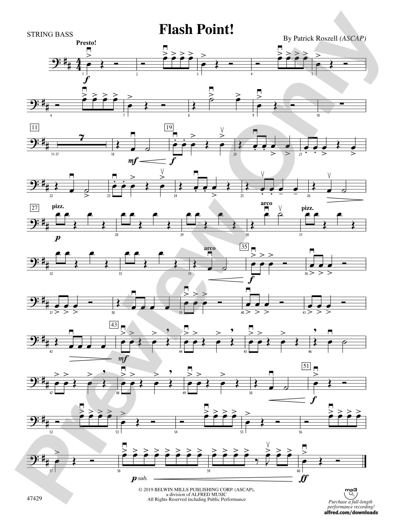 Flashpoint!: String Bass