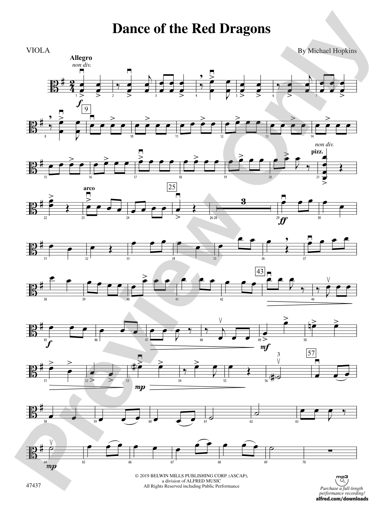Dance of the Red Dragons: Viola
