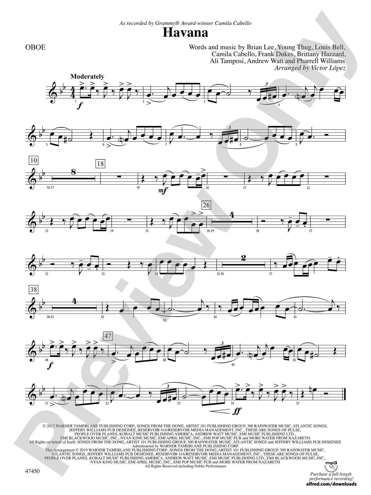 Havana: Oboe