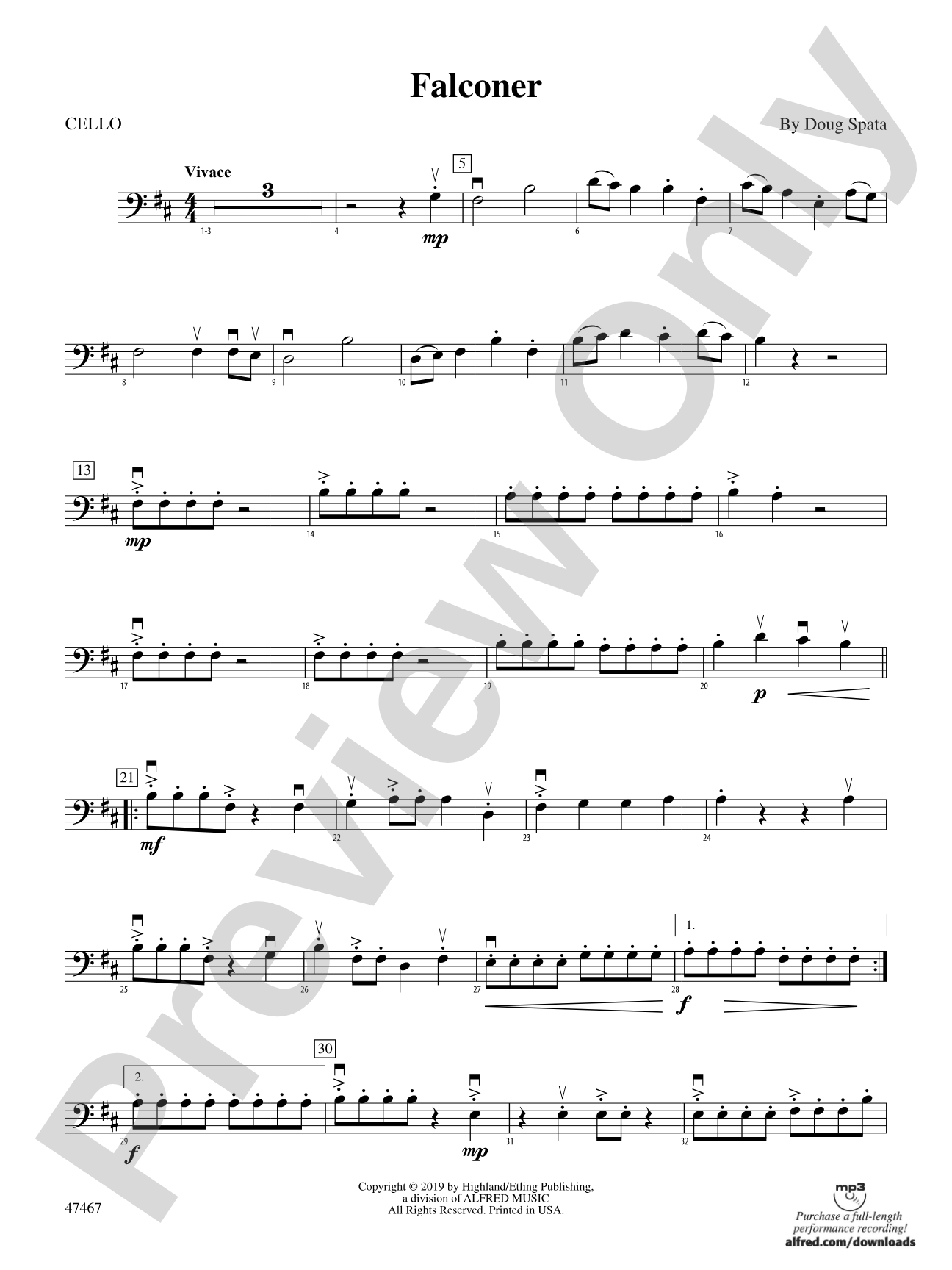 Falconer: Cello