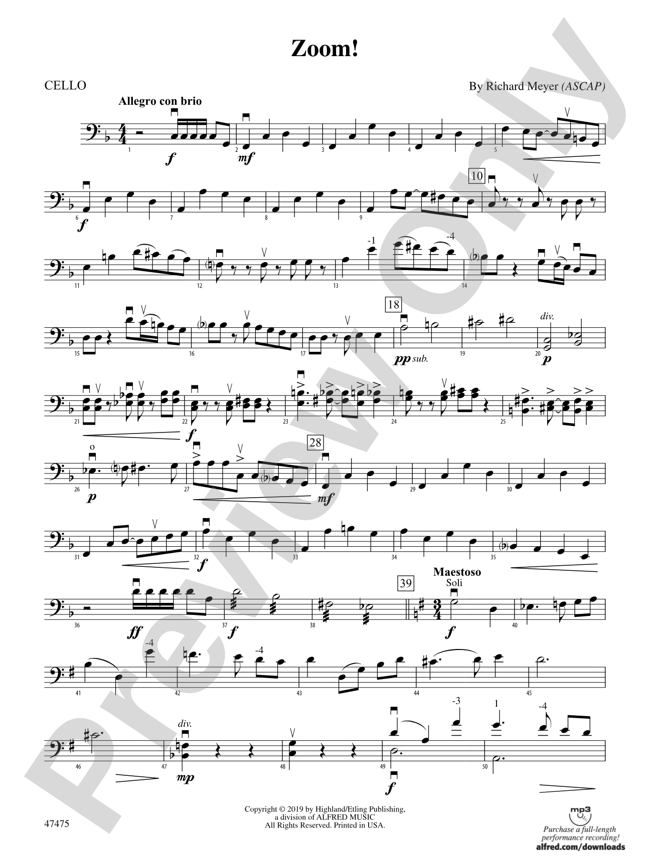 Zoom!: Cello