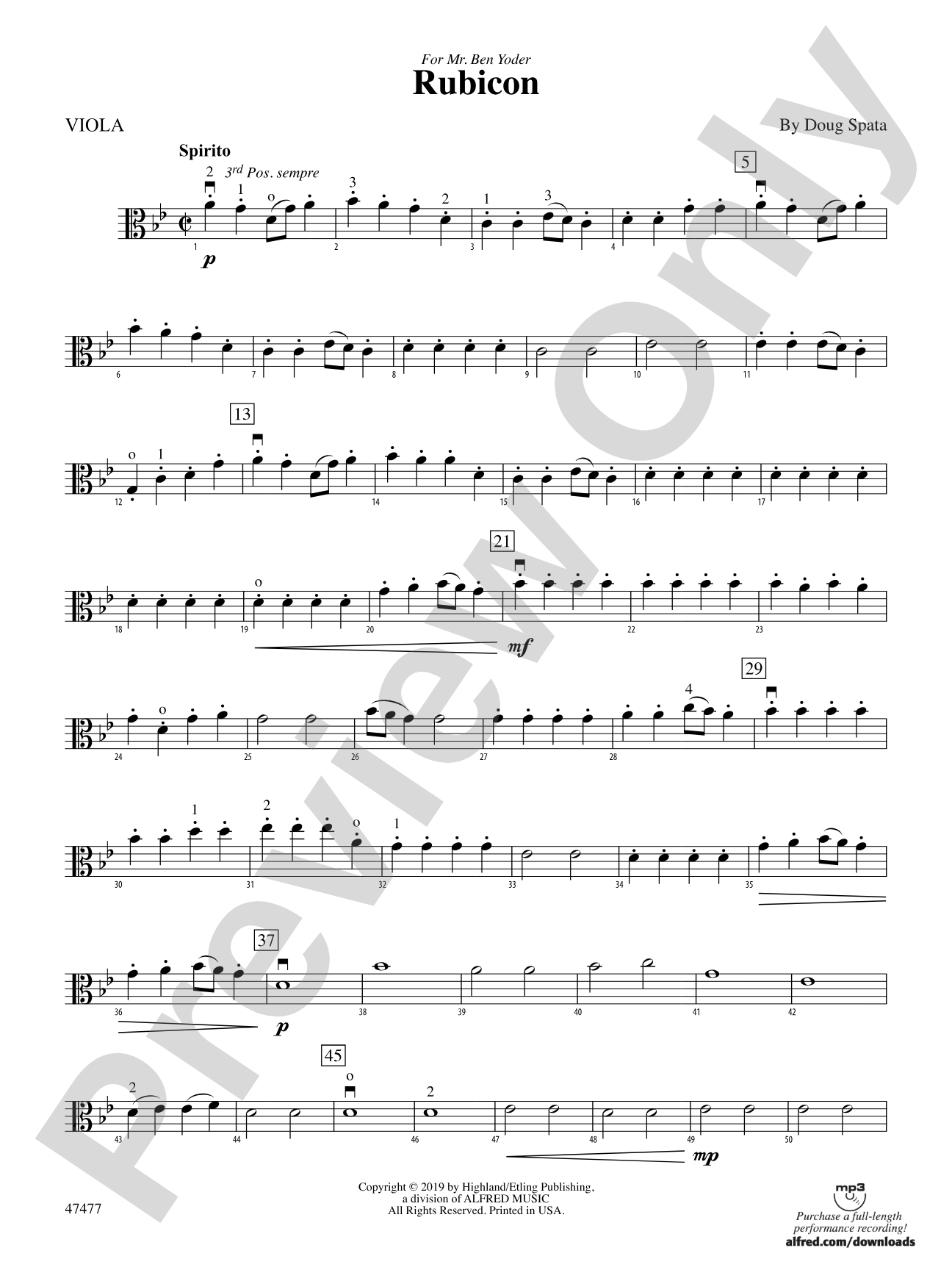 Rubicon: Viola