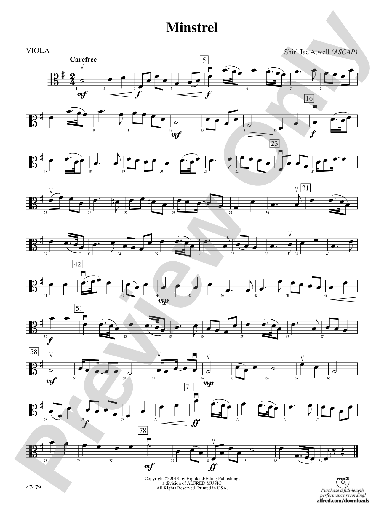 Minstrel: Viola