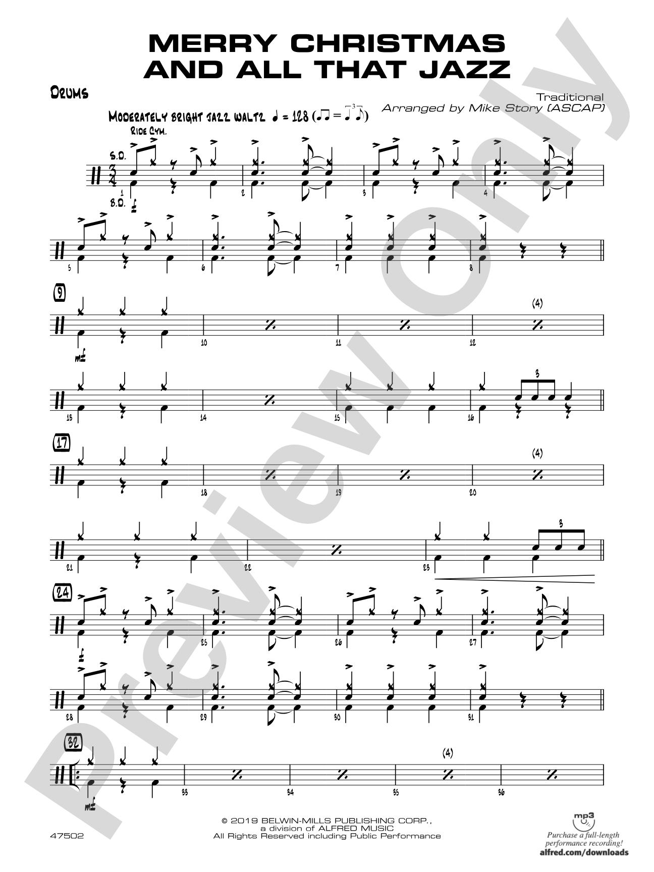 Merry Christmas and All That Jazz: Drums