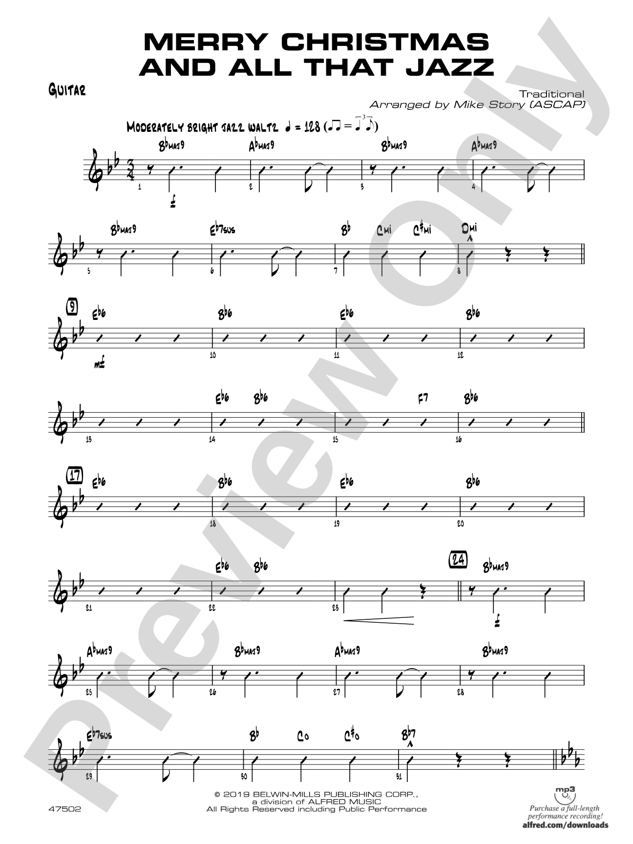 Merry Christmas and All That Jazz: Guitar