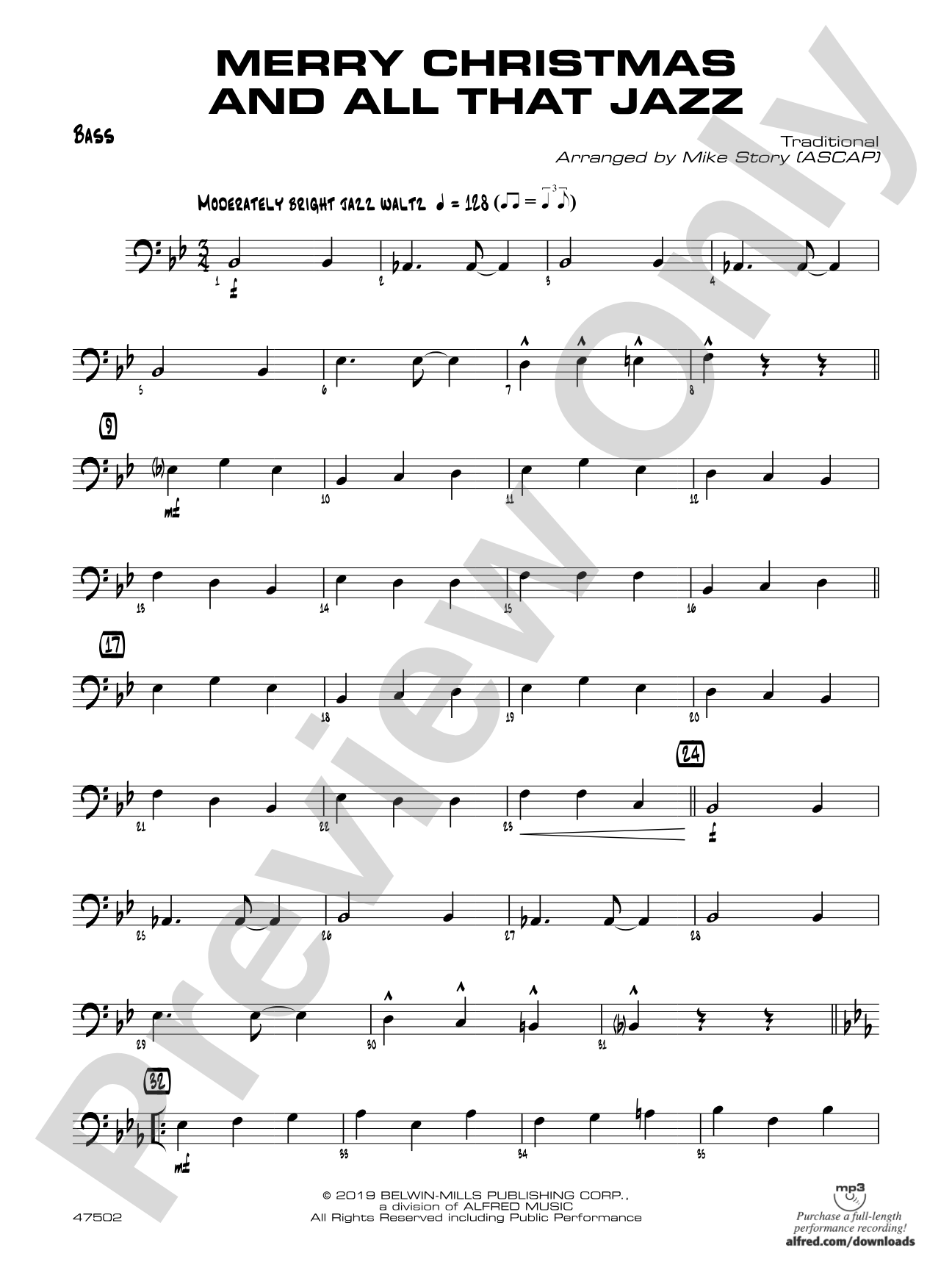 Merry Christmas and All That Jazz: String Bass