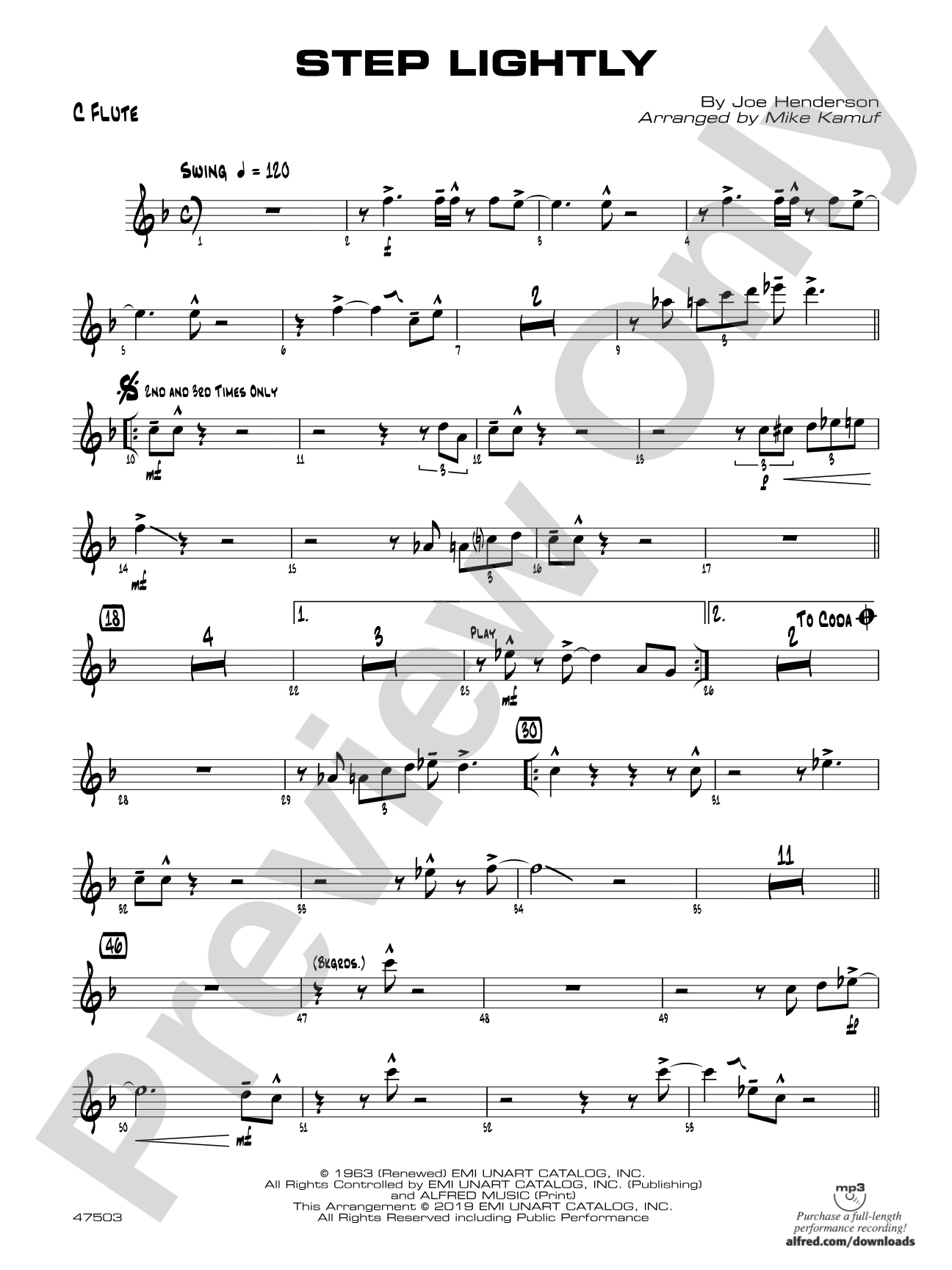 Step Lightly: Flute