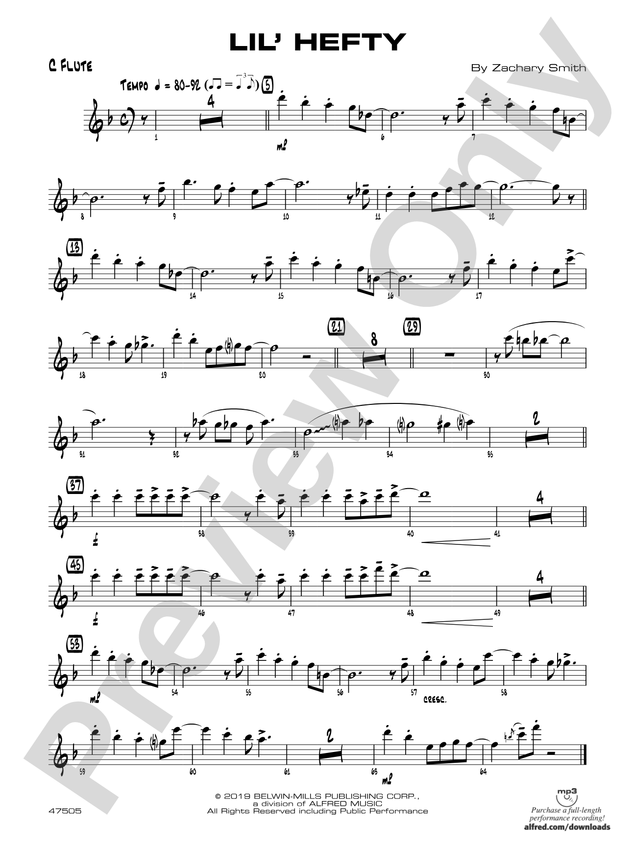 Lil' Hefty: Flute