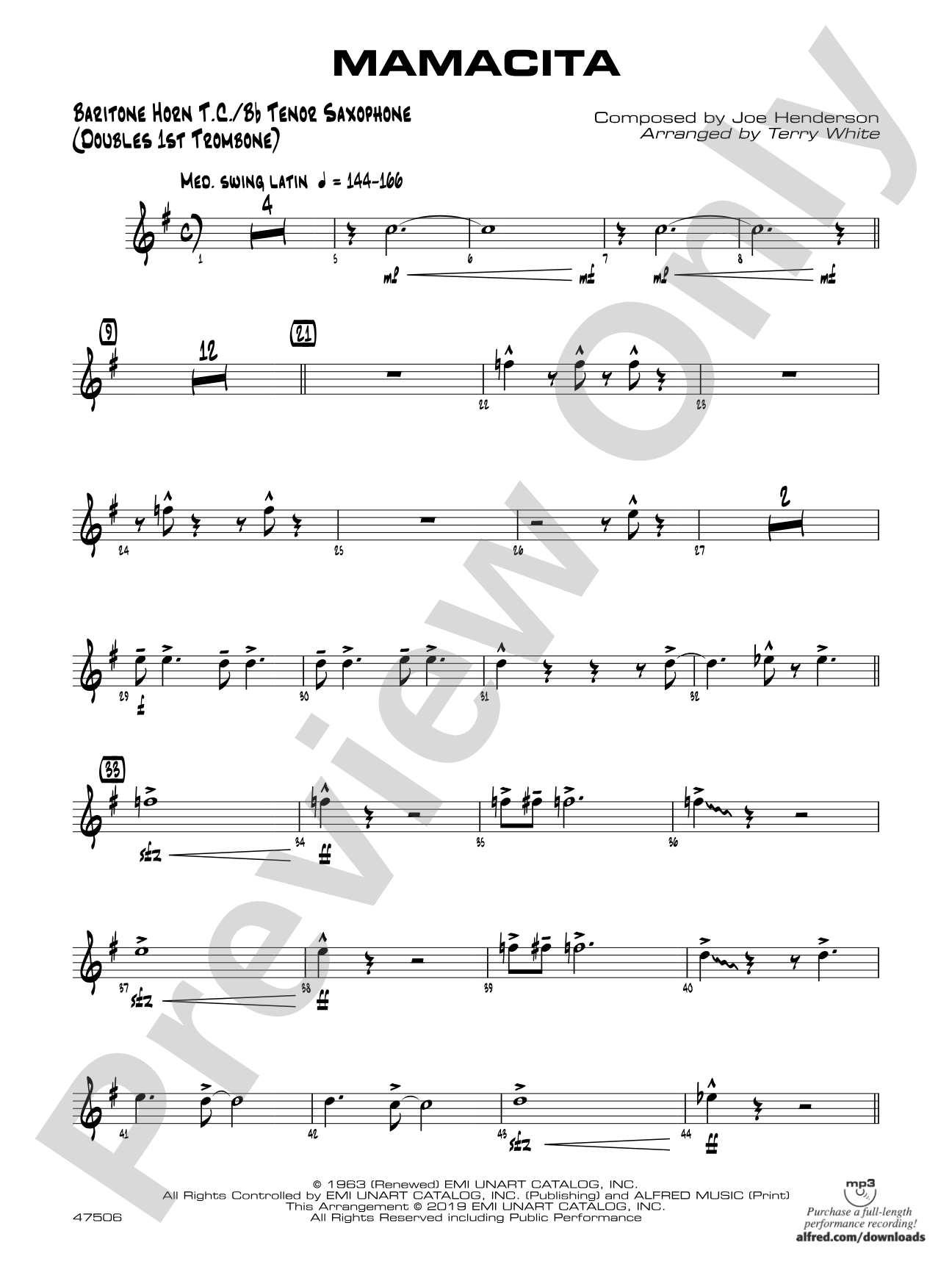 Mamacita: Baritone T.C.