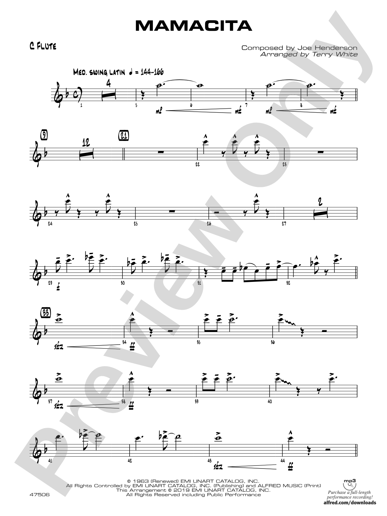 Mamacita: Flute