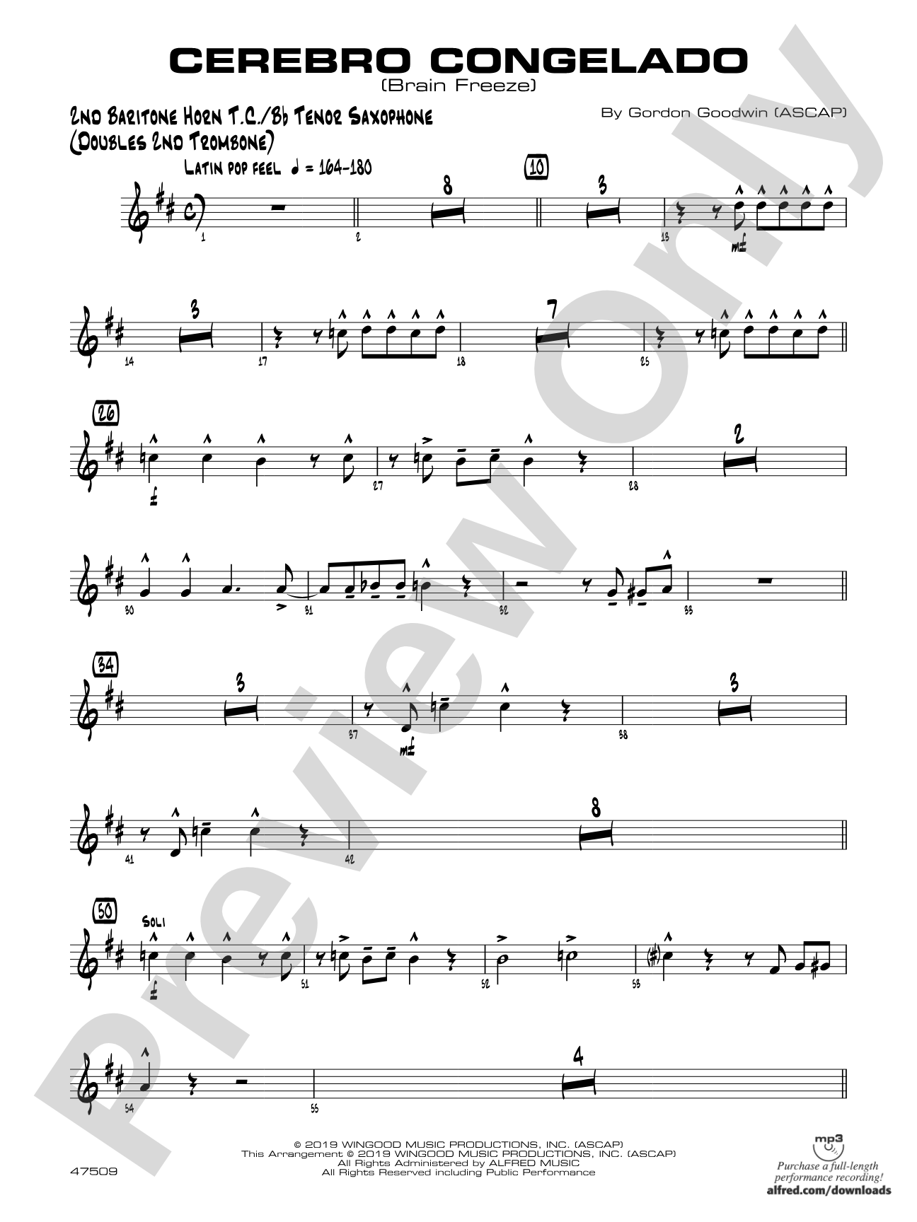 Cerebro Congelado: 2nd Baritone T.C.