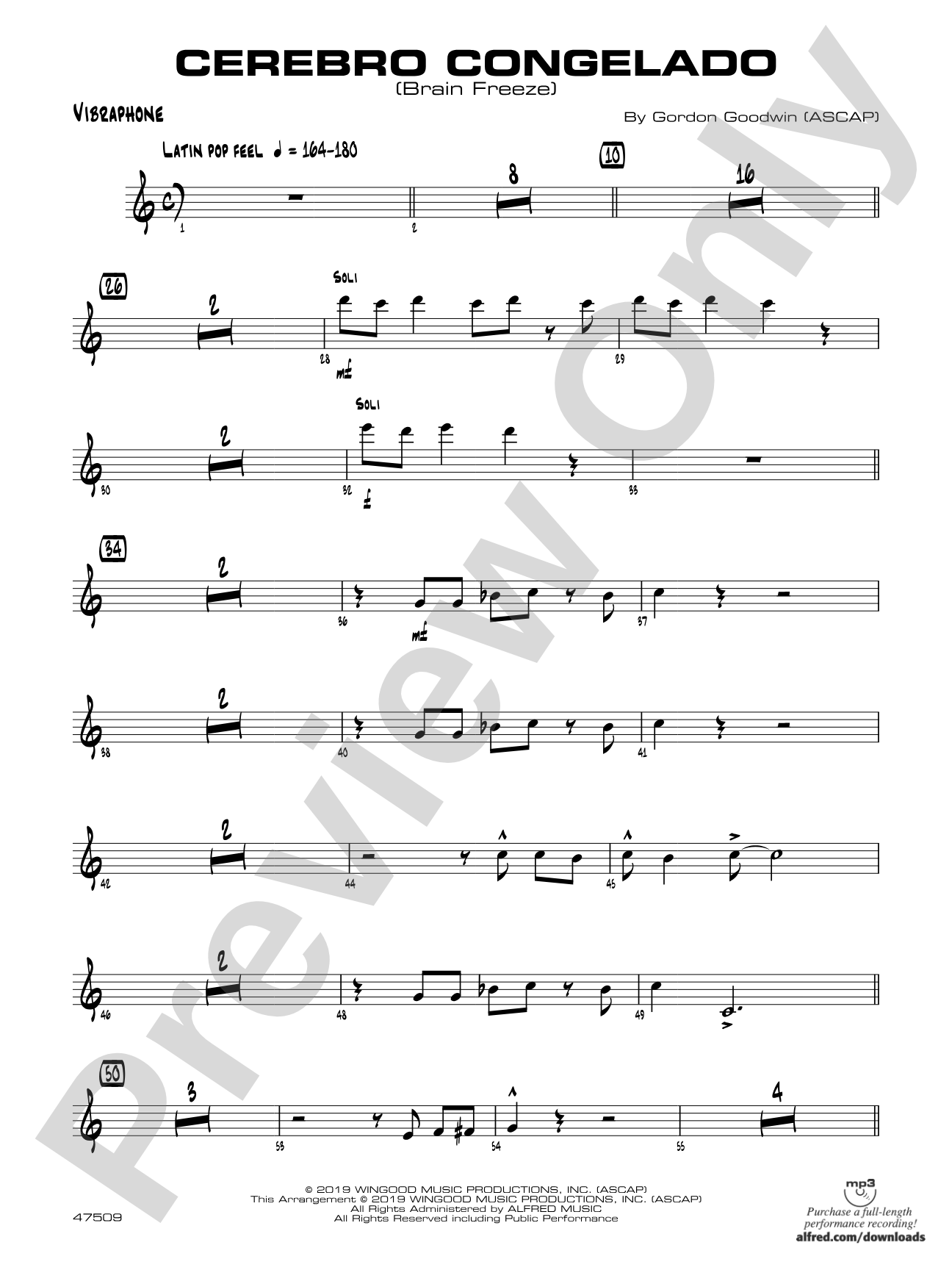 Cerebro Congelado: Vibraphone