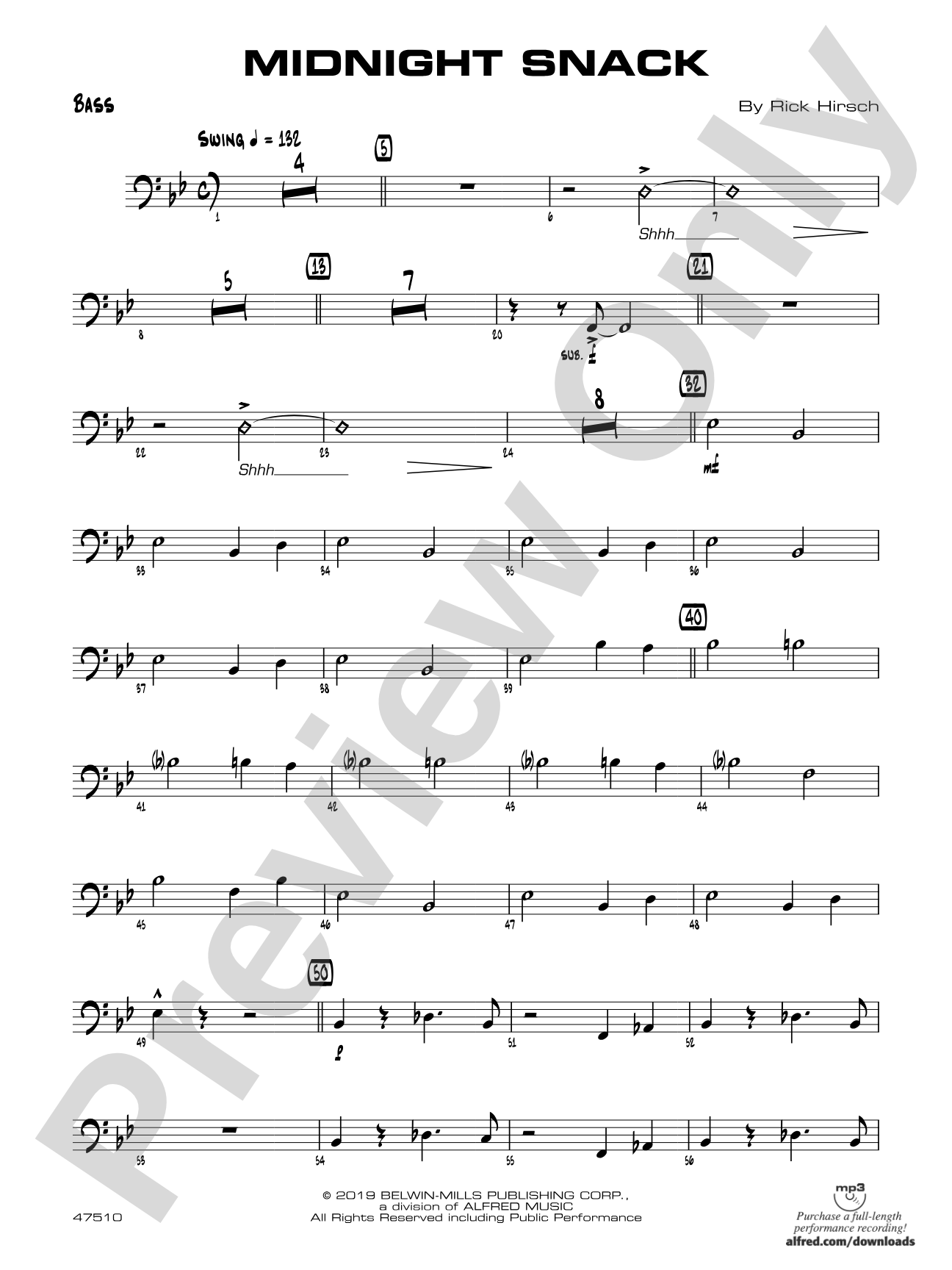 Midnight Snack: String Bass