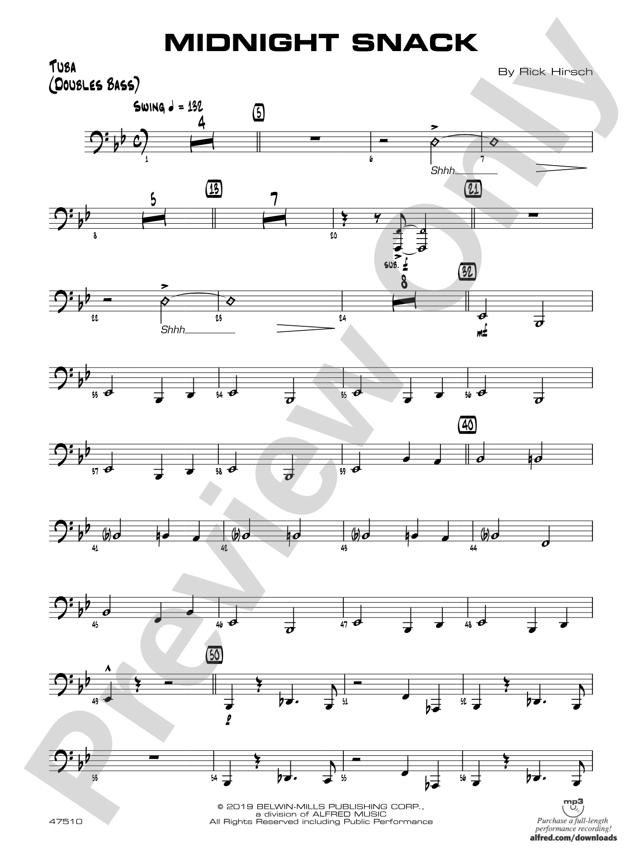 Midnight Snack: Tuba