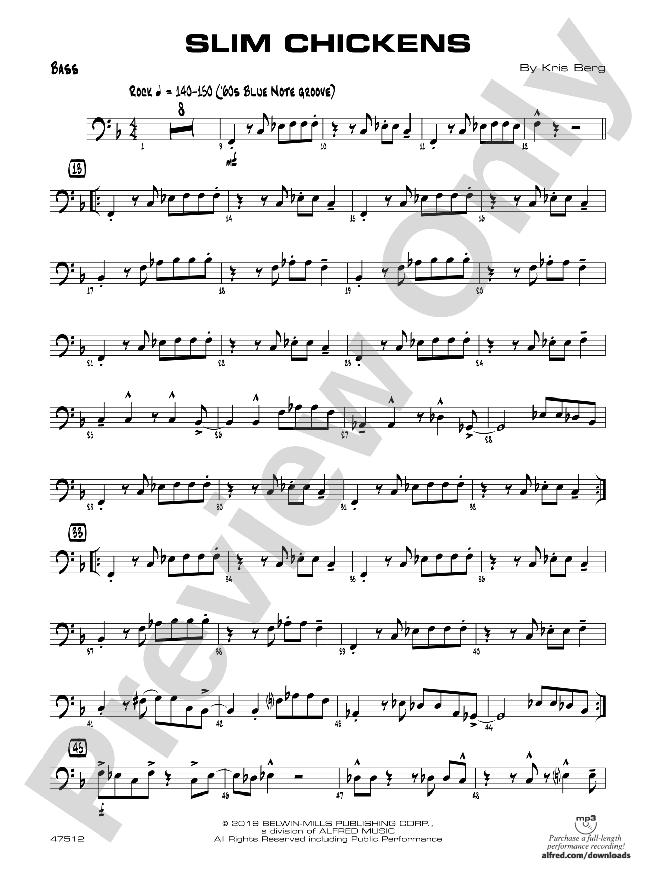 Slim Chickens: String Bass